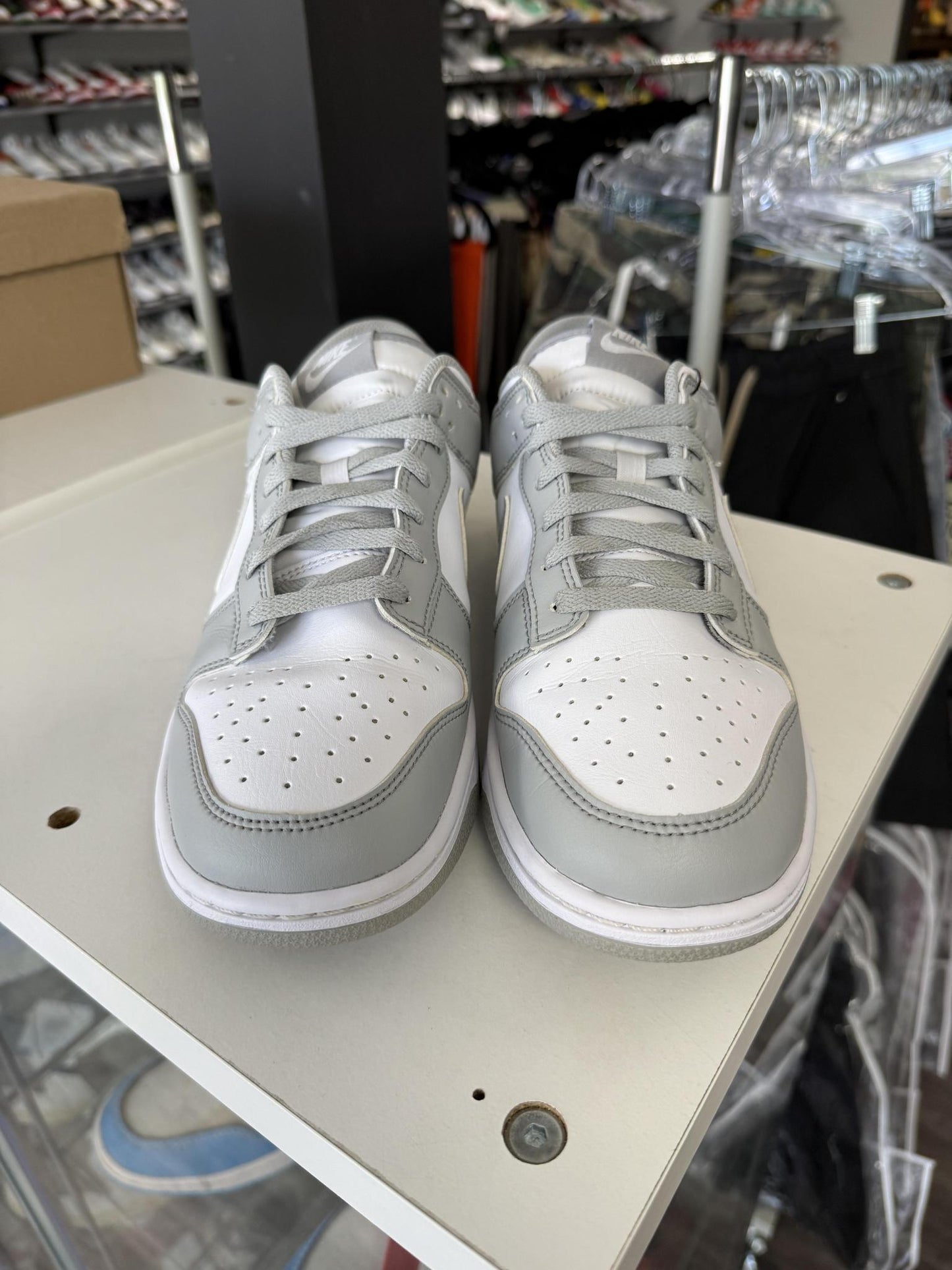 Nike Dunk Low "Grey Fog" Used Size 10