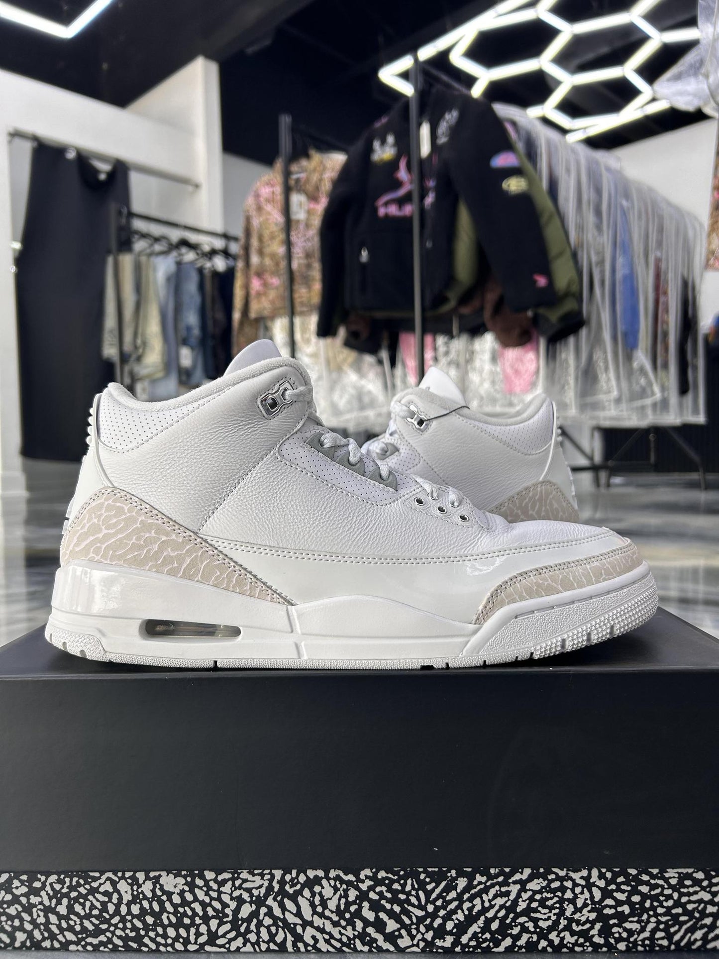 Jordan 3 "Pure Money" Used Size 11