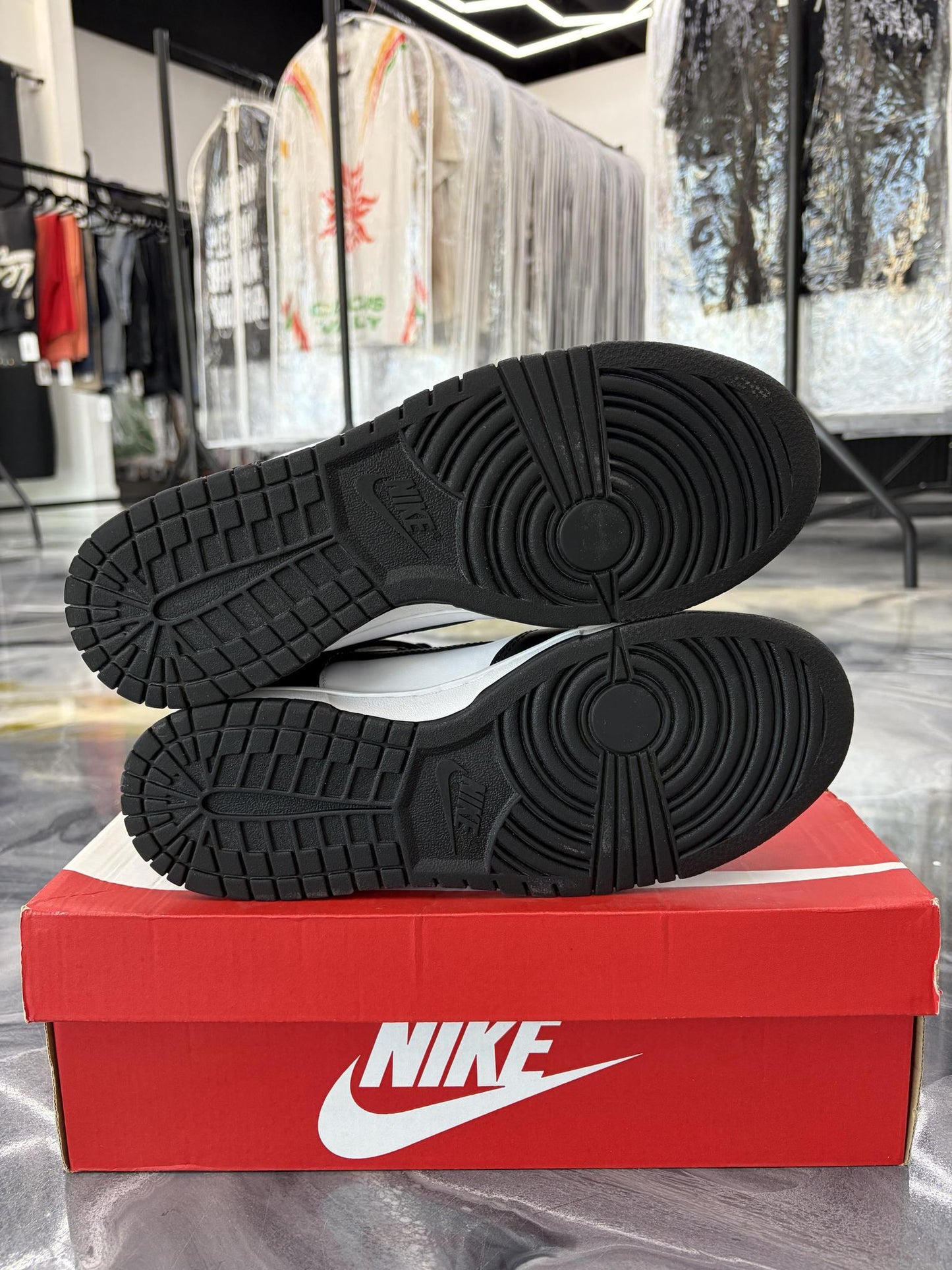 Nike "Panda" Dunk High Used Size 9