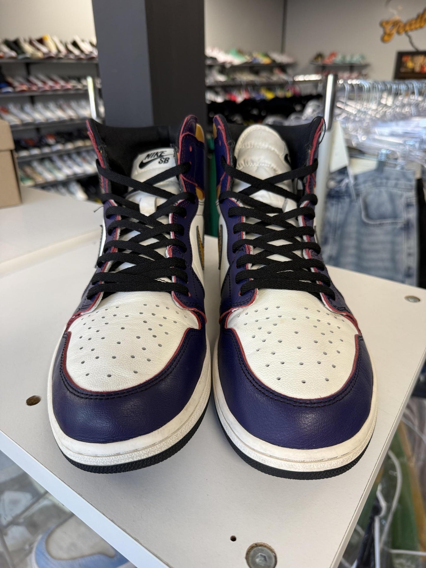 Jordan 1 Defiant SB "LA To Chicago" Used Size 14