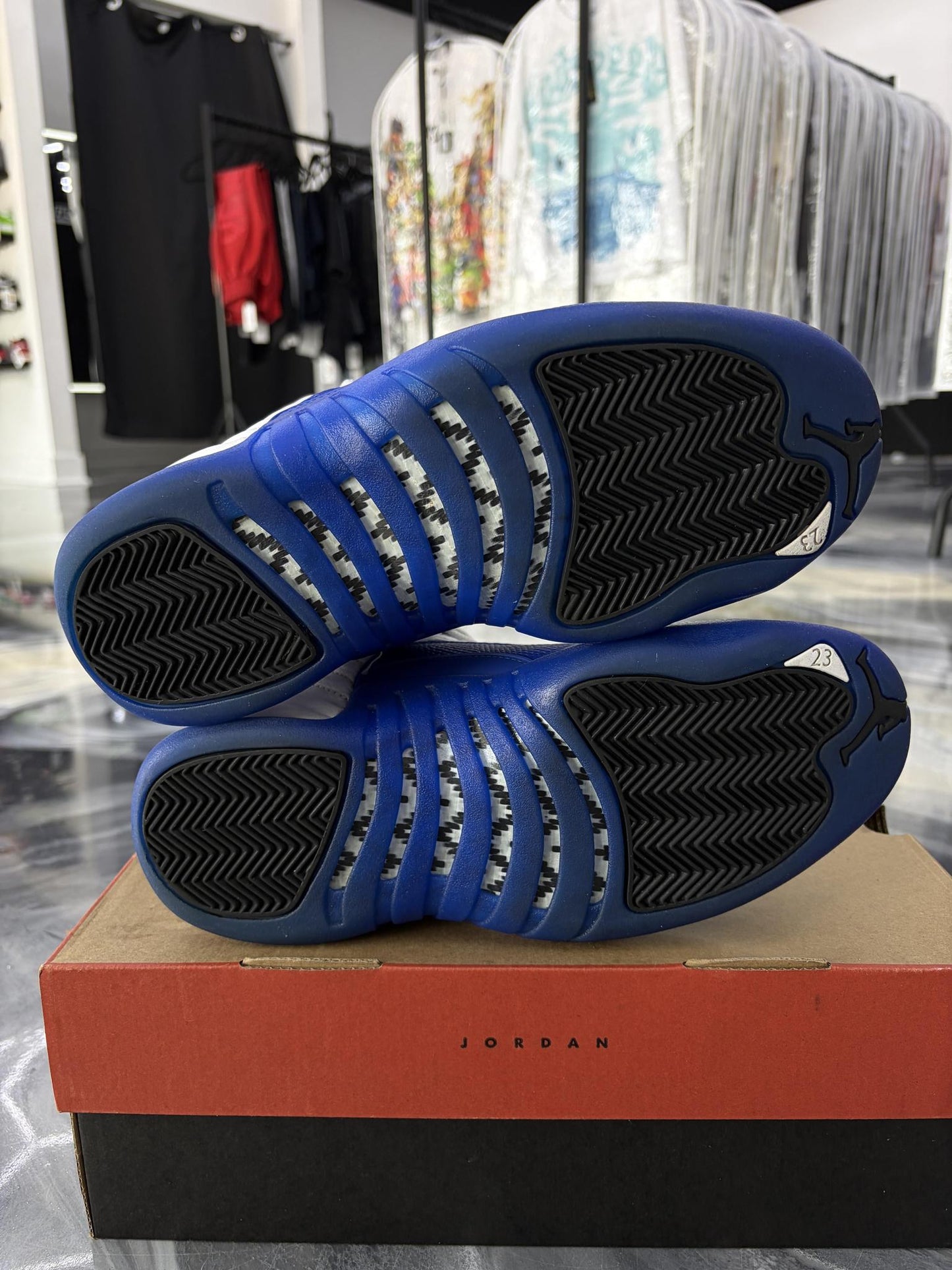 Jordan 12 "Blueberry" Used Size 8