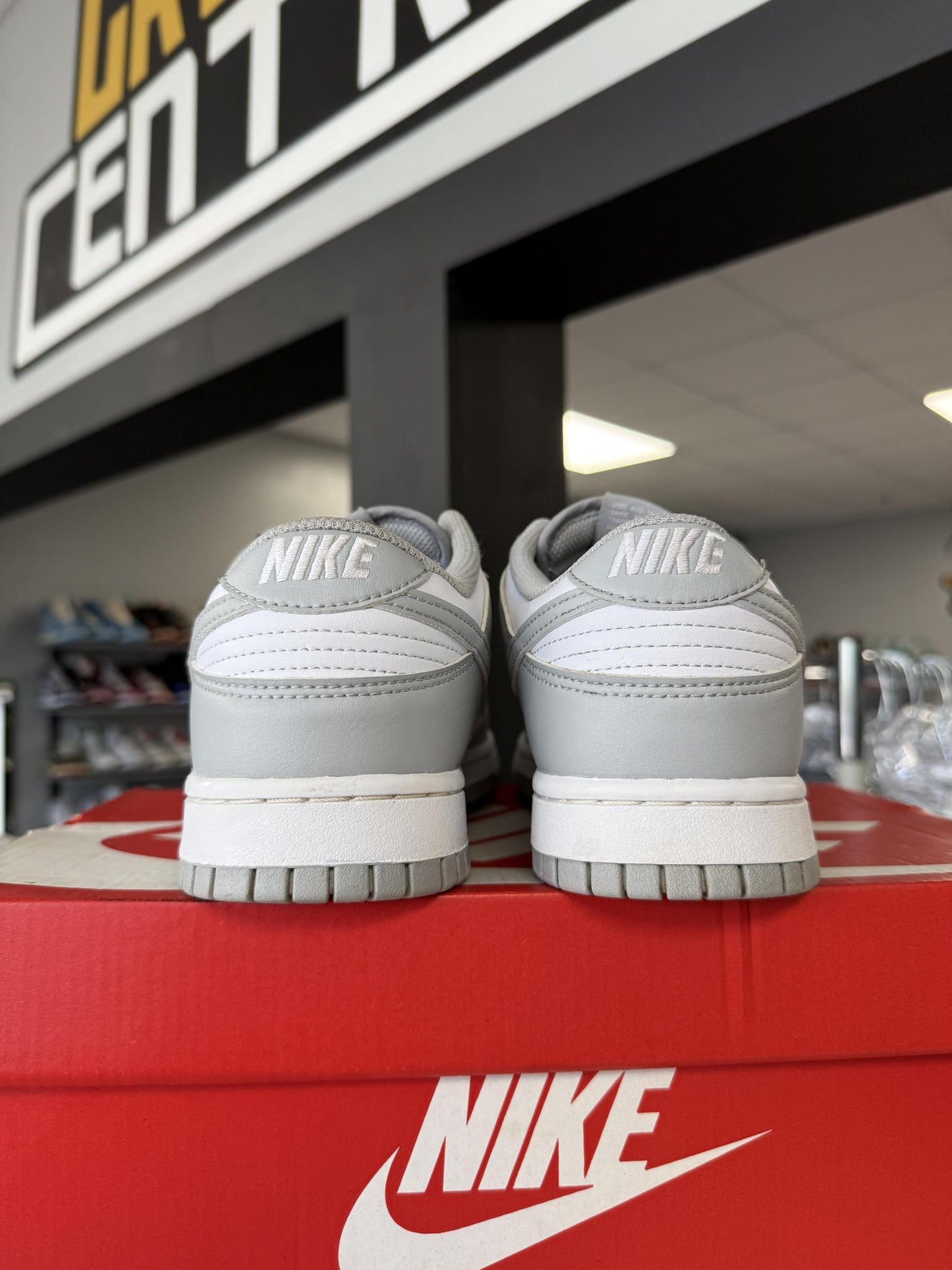 Nike Dunk Low "Grey Fog" Used Size 9
