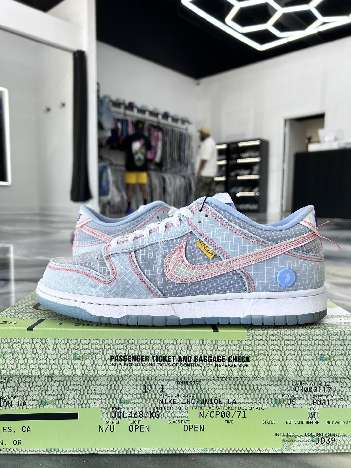 Nike Dunk Low "Argon" Used Size 9.5