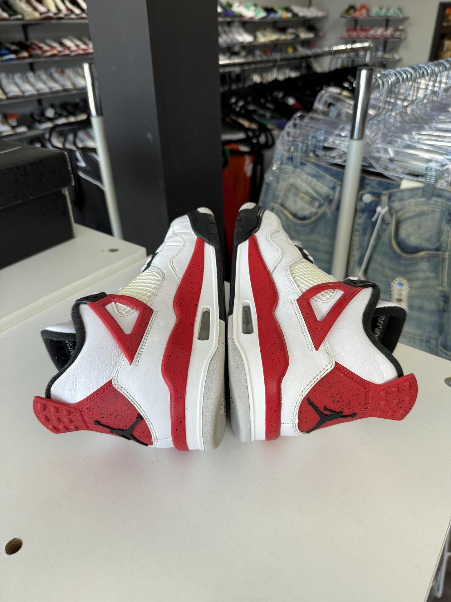 Jordan 4 "Red Cement" Used Size 6.5Y/8W