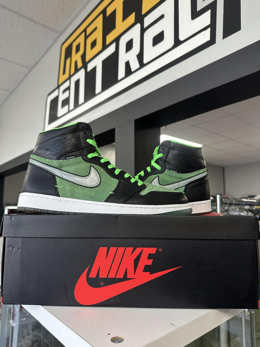 Jordan 1 Zoom "Zen Green" Used Size 14