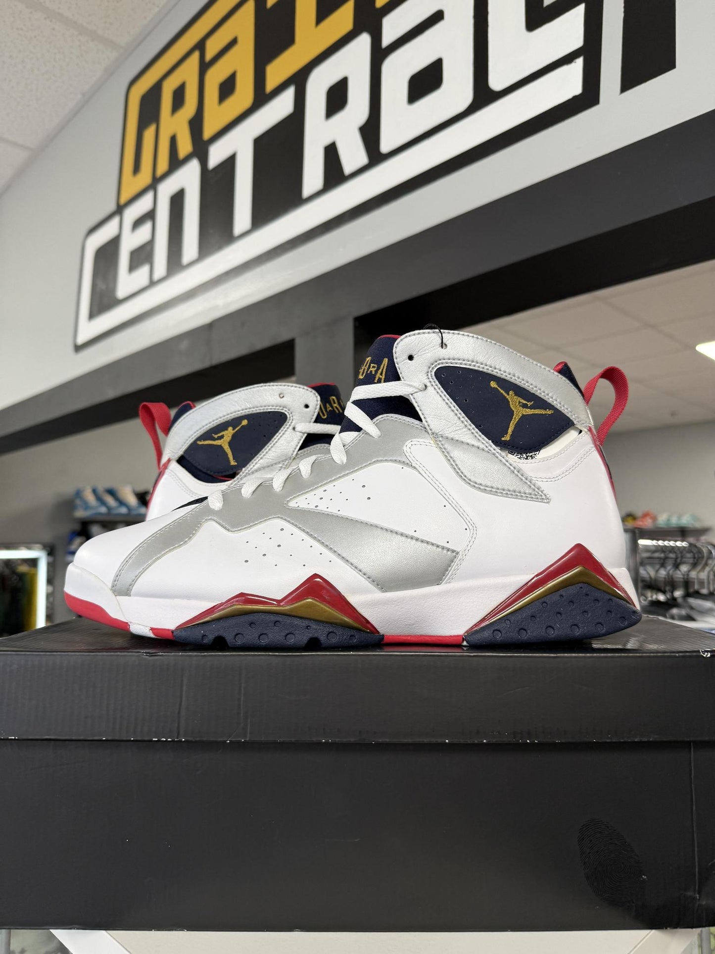 Jordan 7 "Olympic" Used Size 14