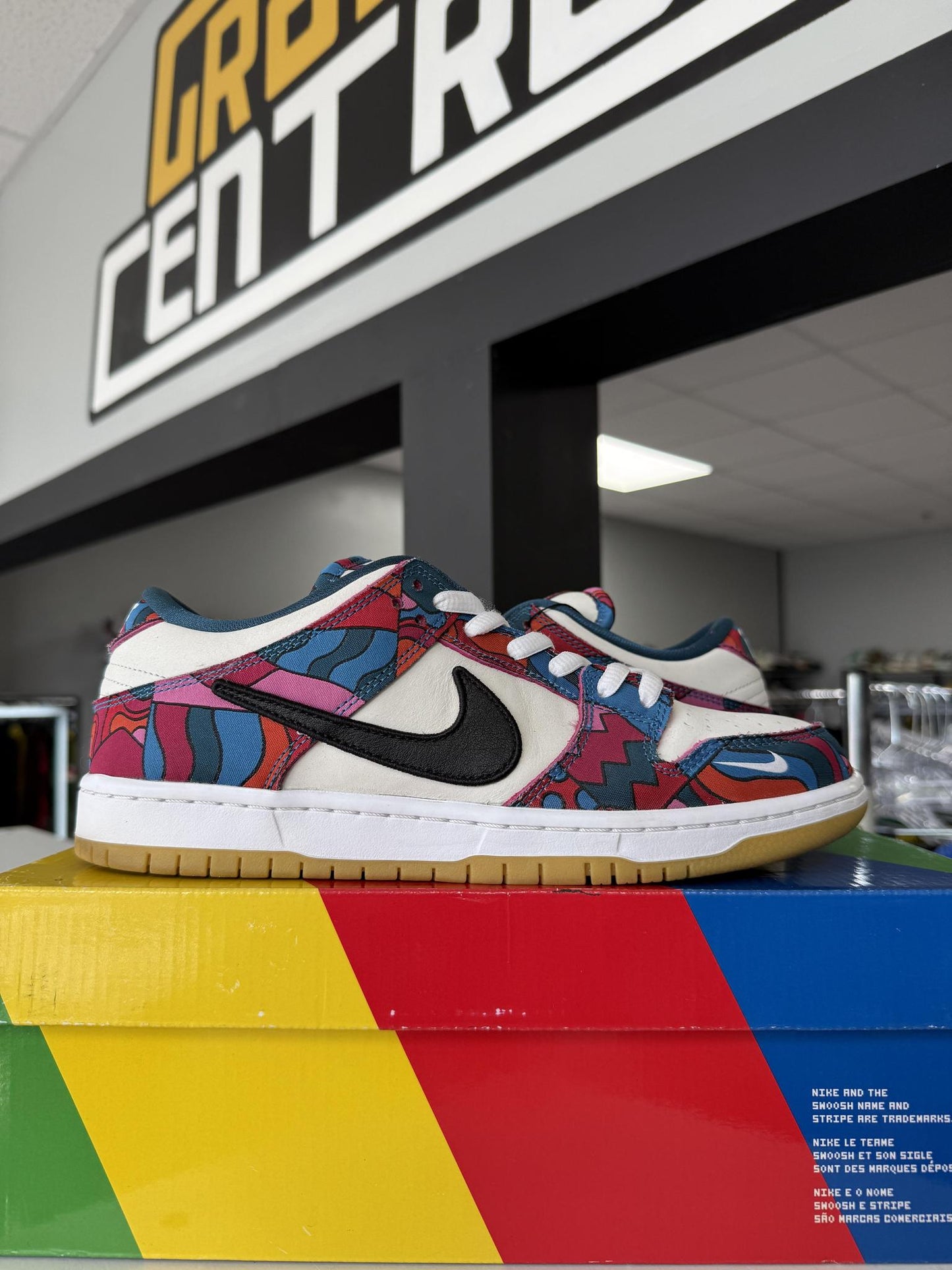Nike SB Dunk Low "Parra" Used Size 9.5