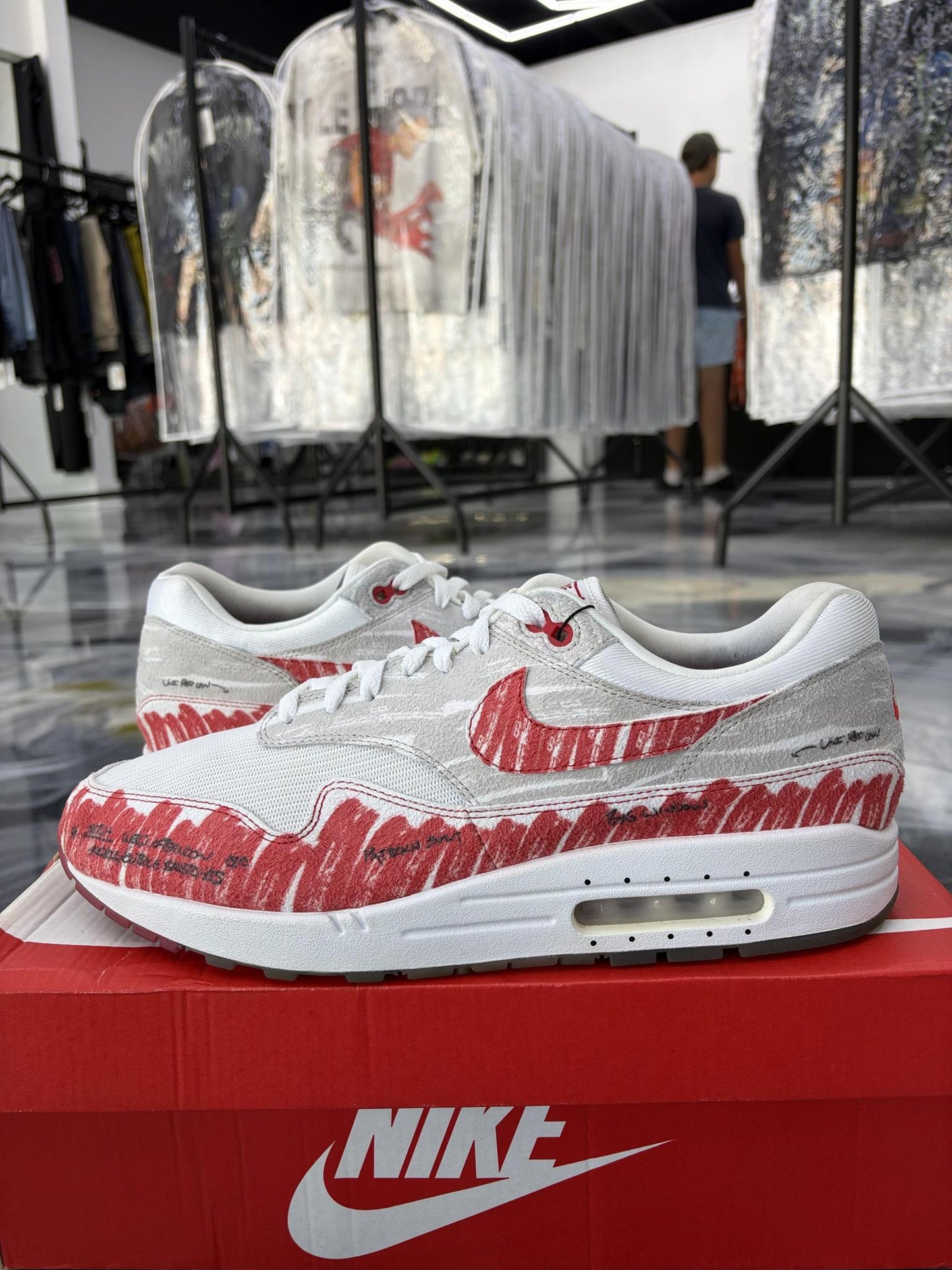 Nike Air Max 1 "Sketch" Used Size 13