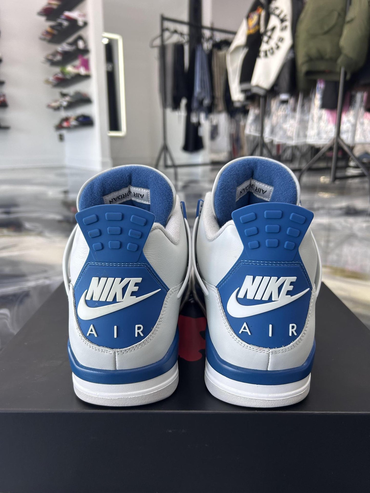 Jordan 4 "Military Blue" Used Size 13