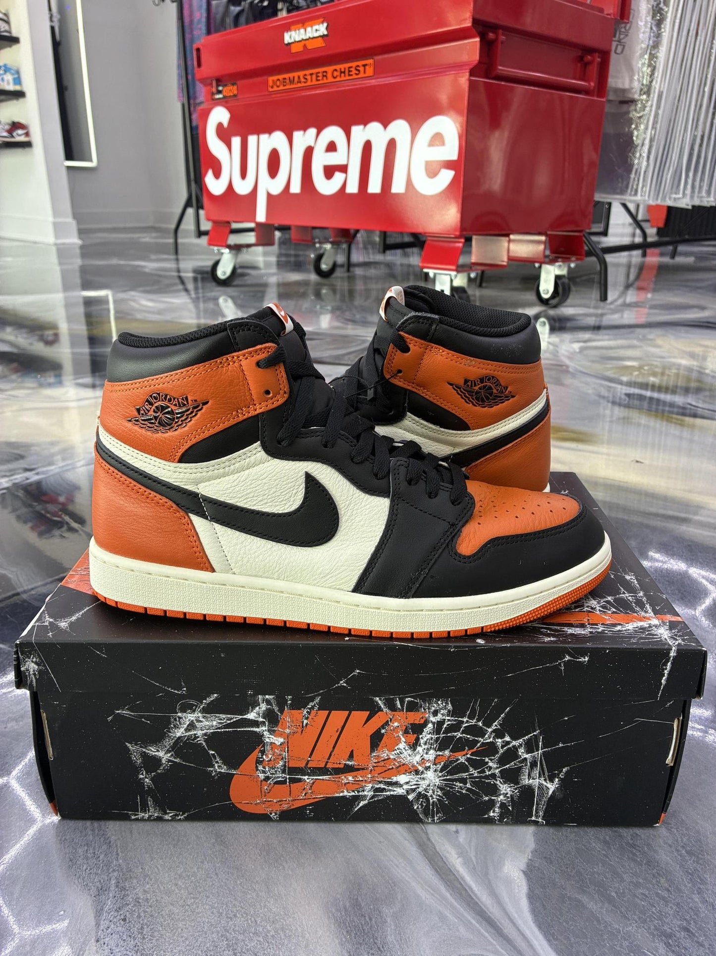 Jordan 1 "Shattered Backboard" Used Size 12