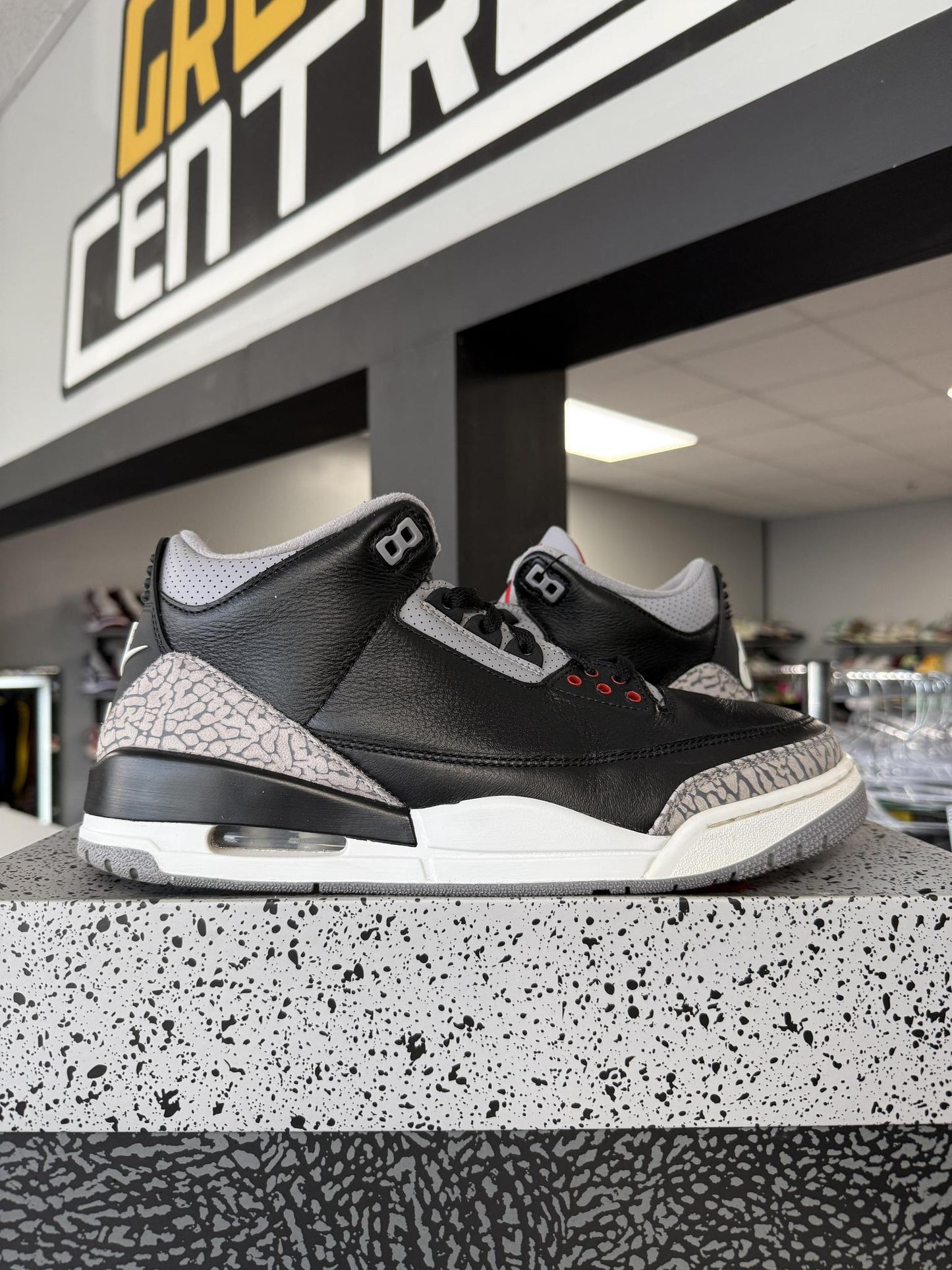 Jordan 3 "Black Cement" Used Size 10.5
