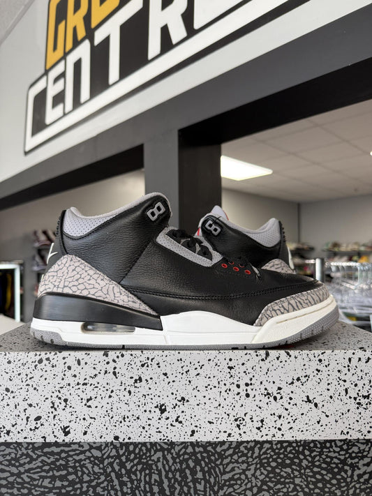 Jordan 3 "Black Cement" Used Size 10.5