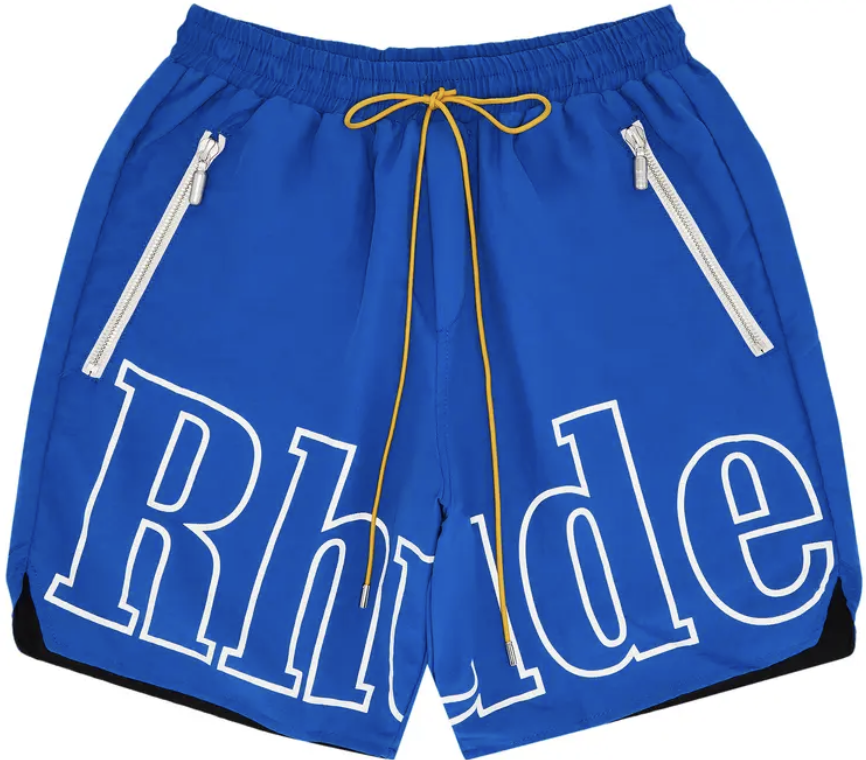 Rhude Shorts "Blue/Yellow"