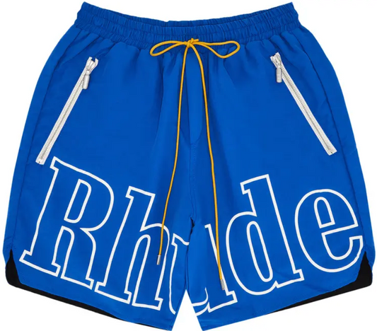 Rhude Shorts "Blue/Yellow"