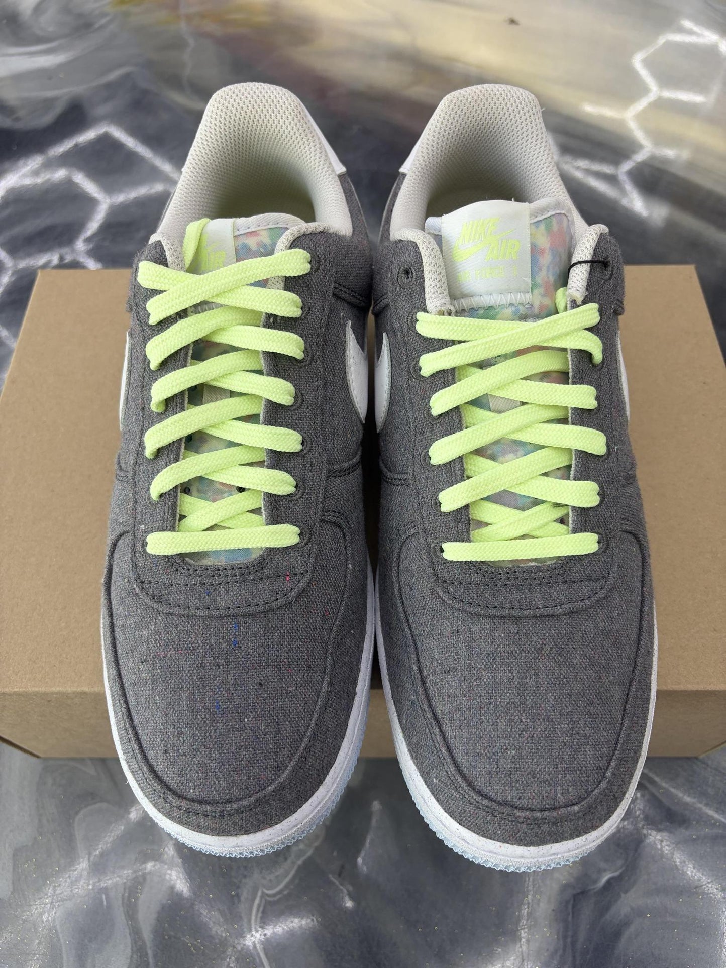 Nike Air Force 1 "Recycled Canvas" Used Size 8.5