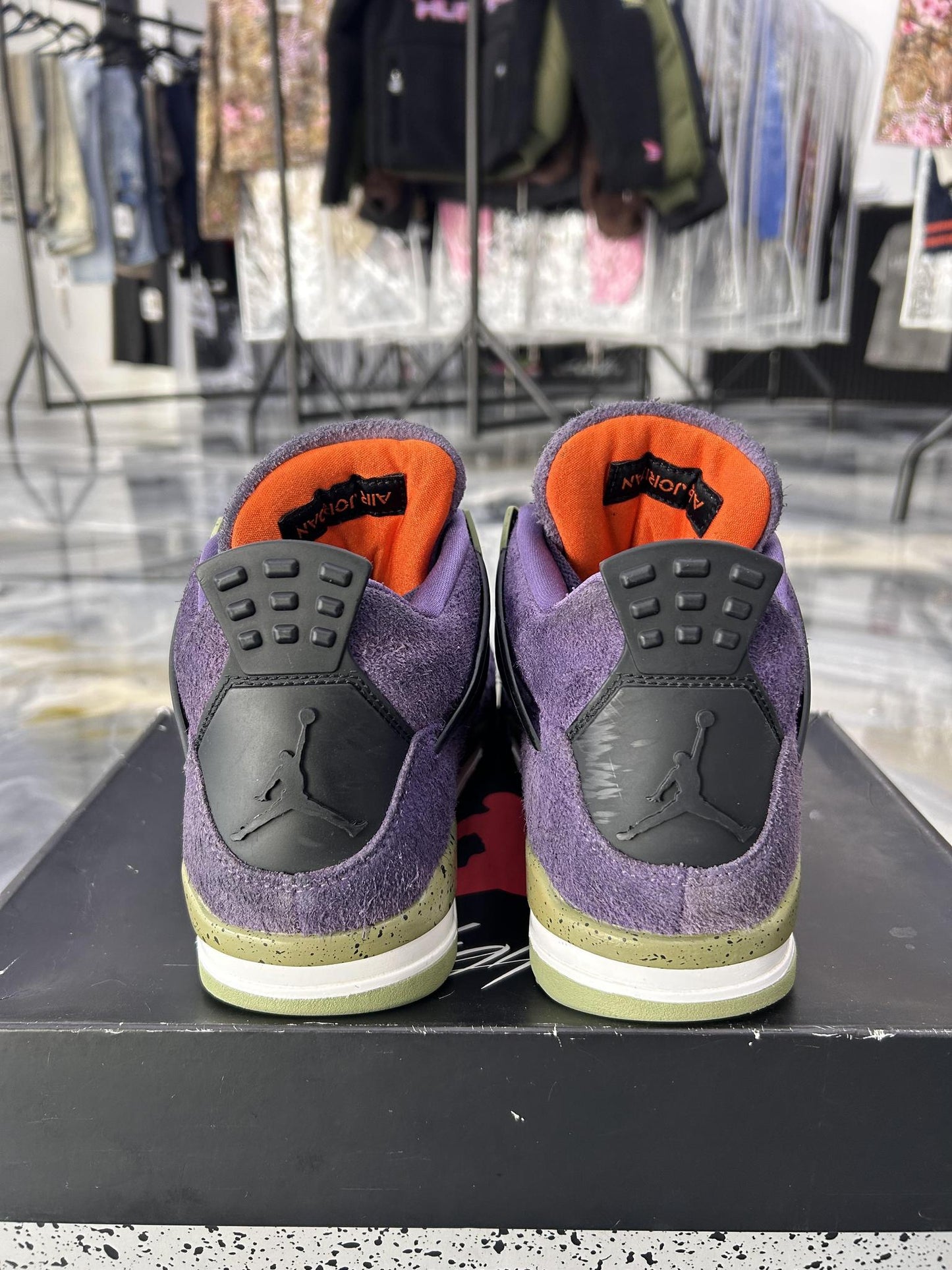 Jordan 4 "Purple Canyon" Used Size 10W/8.5M
