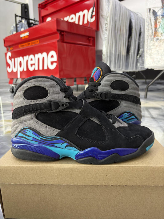 Jordan 8 "Aqua" Used Size 10.5