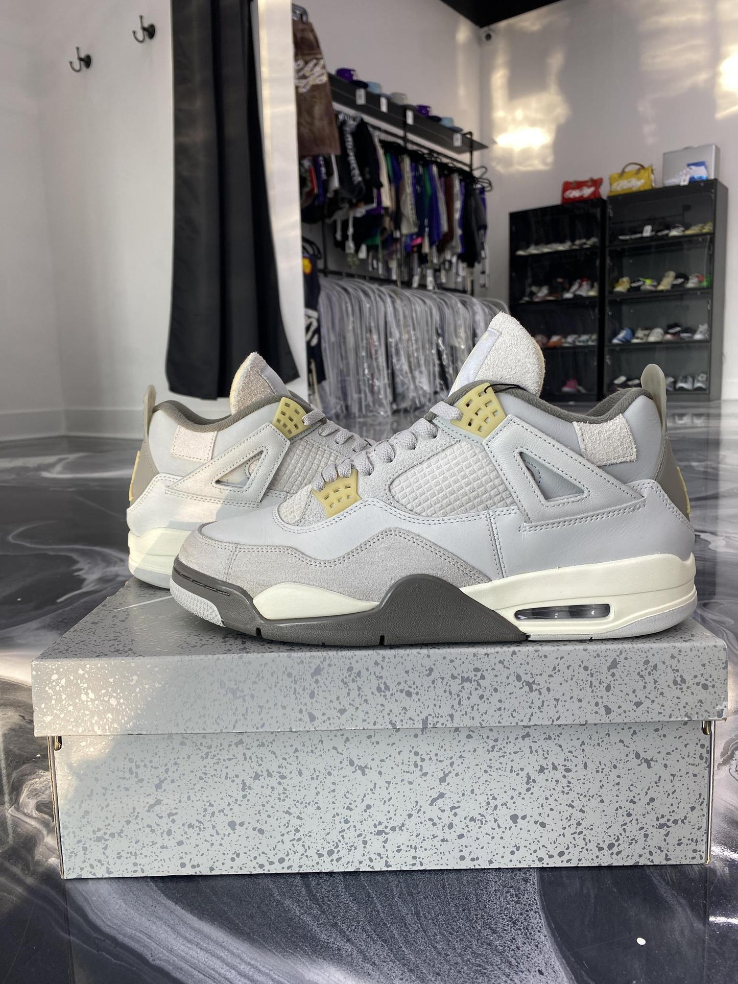 Jordan 4 "Craft Sail" Used Size 13