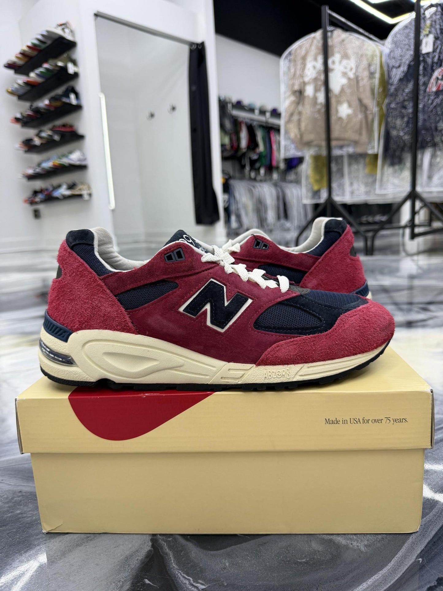 New Balance 990v2 x Teddy Santis "Chrysanthemum" Used Size 11