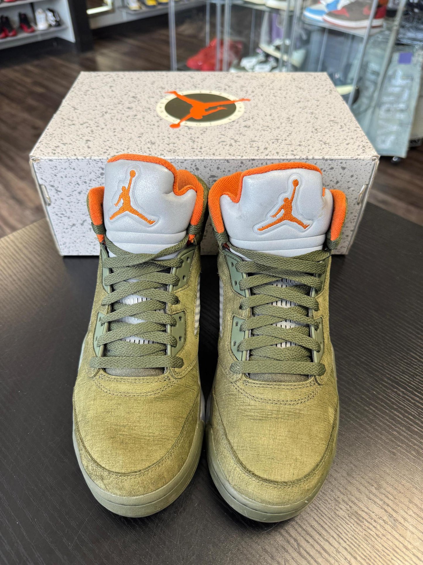 Jordan 5 "Olive" Used Size 8