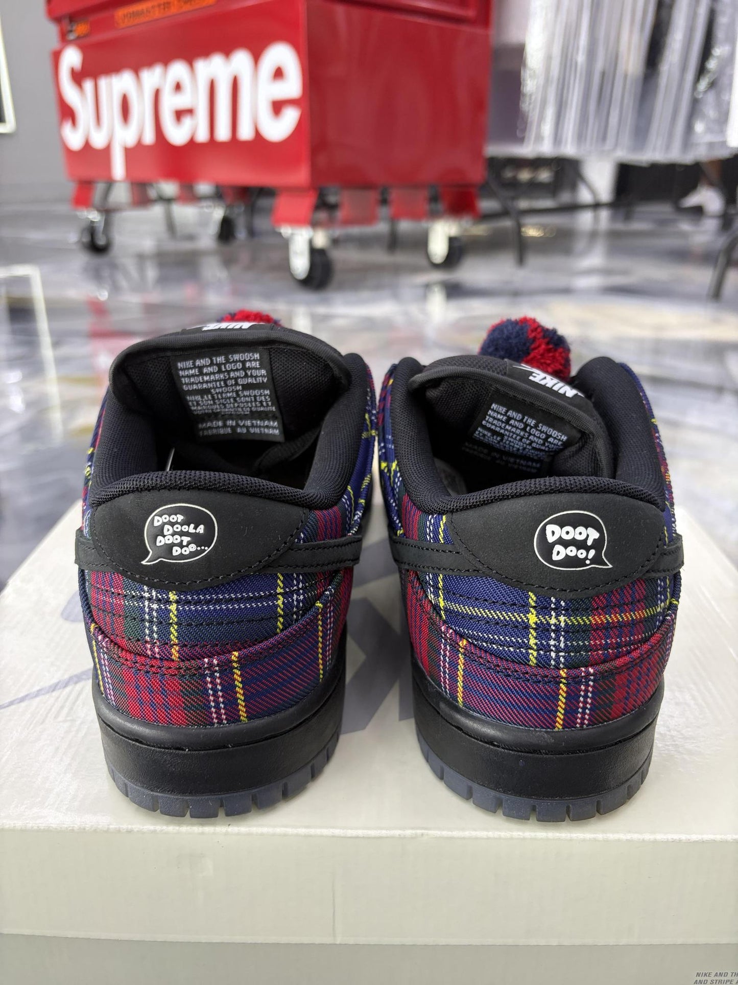 Nike SB Dunk Low "Nardwuar" Used Size 10