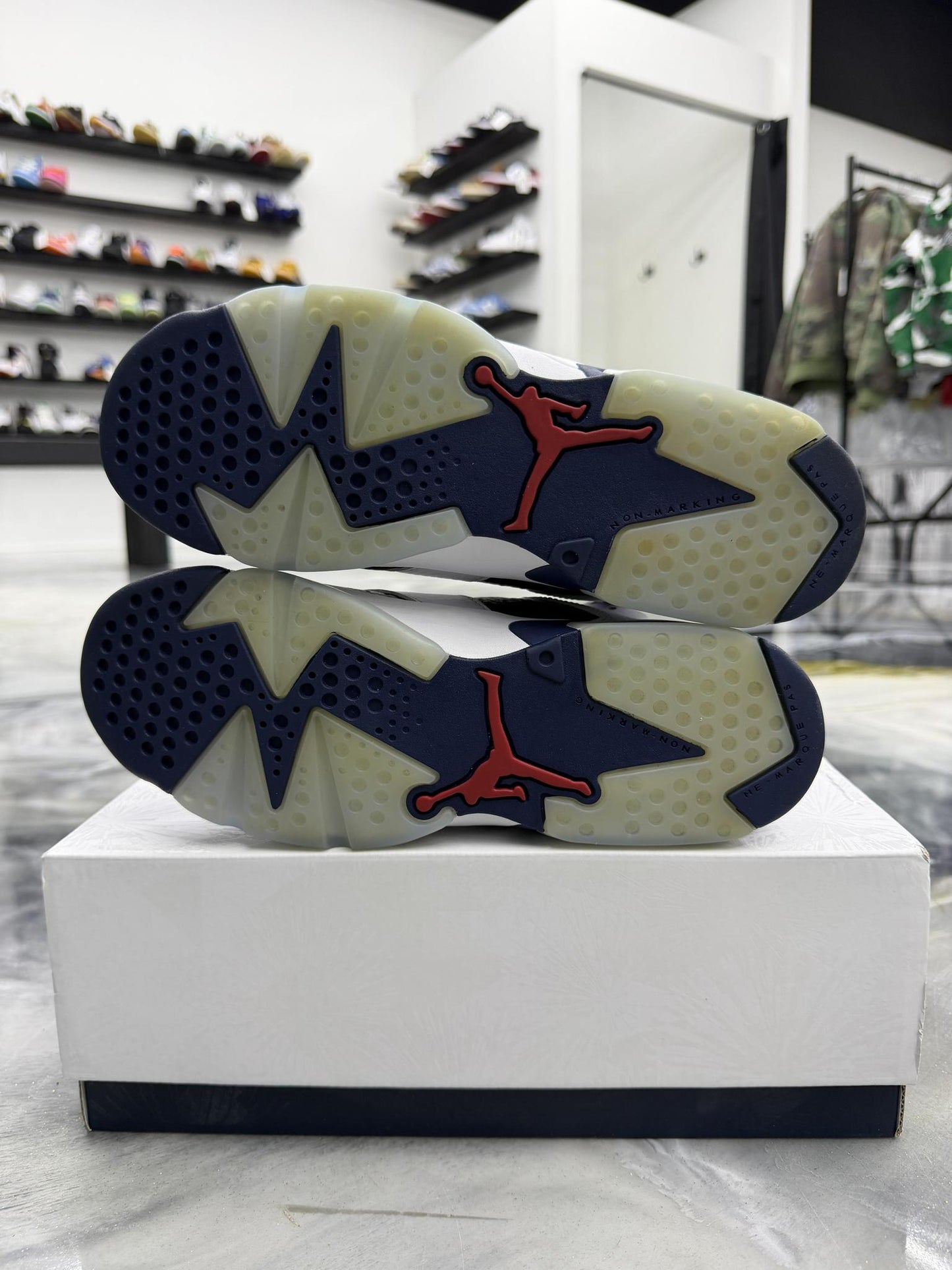 Jordan 6 Olympic Used Size 7Y/8.5W