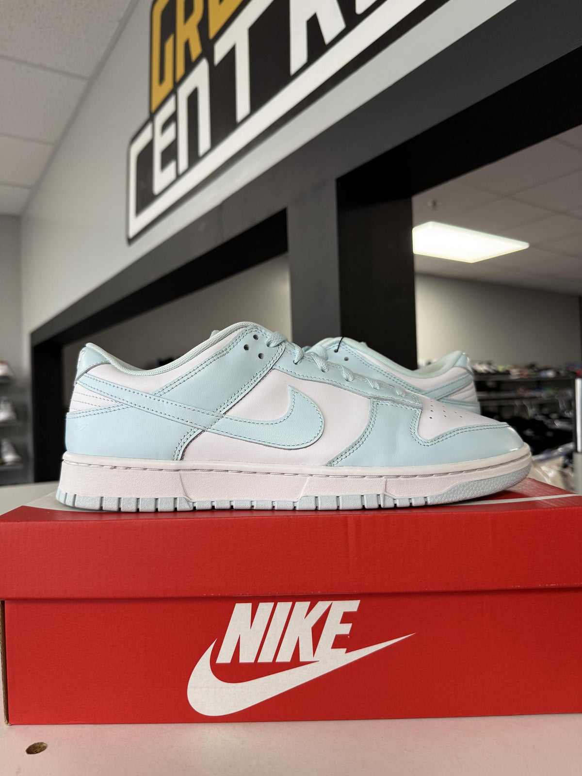 Nike Dunk Low "Glacier Blue" Used Size 12