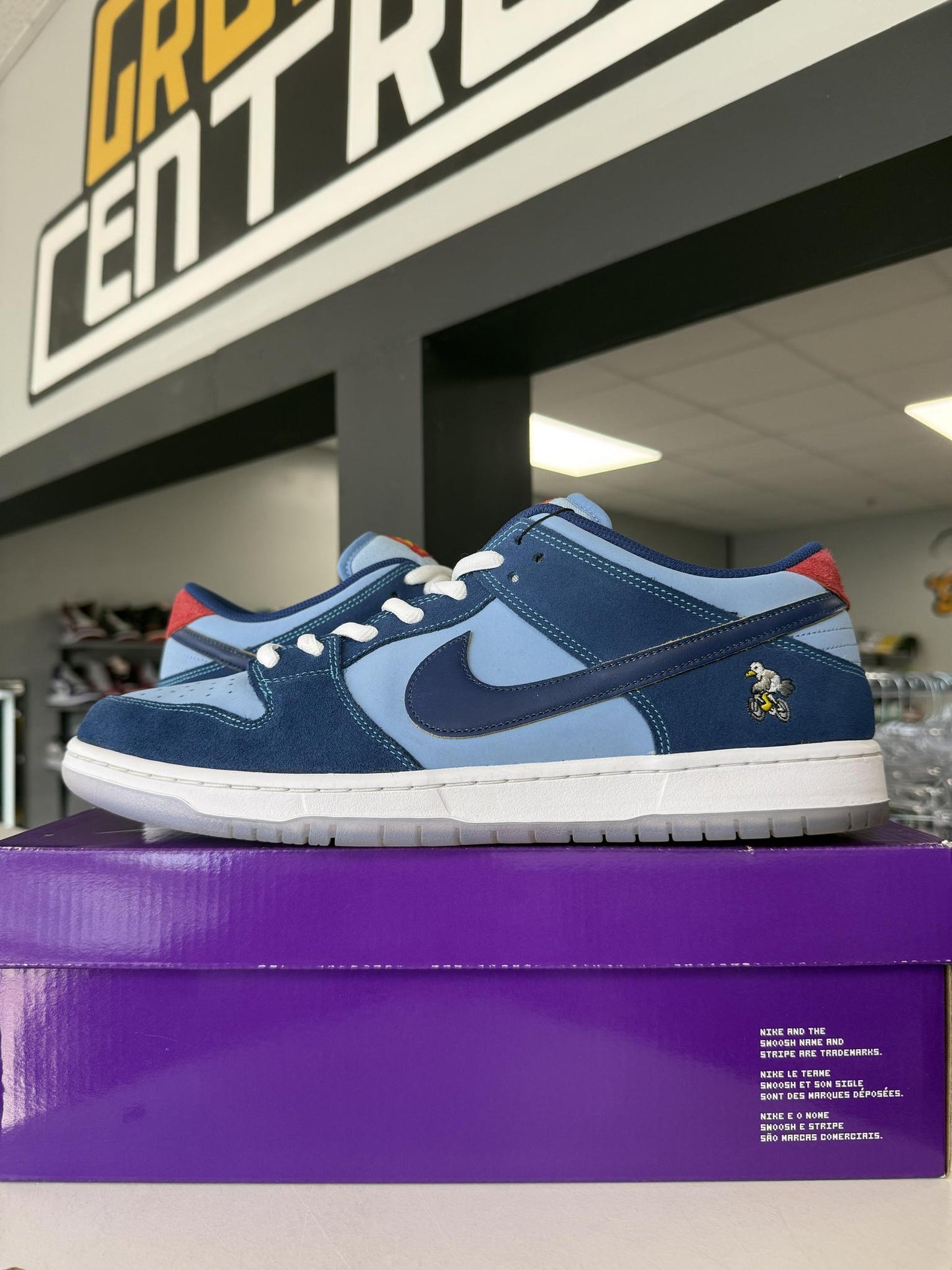 Nike SB Dunk Low "Why So Sad" Used Size 14