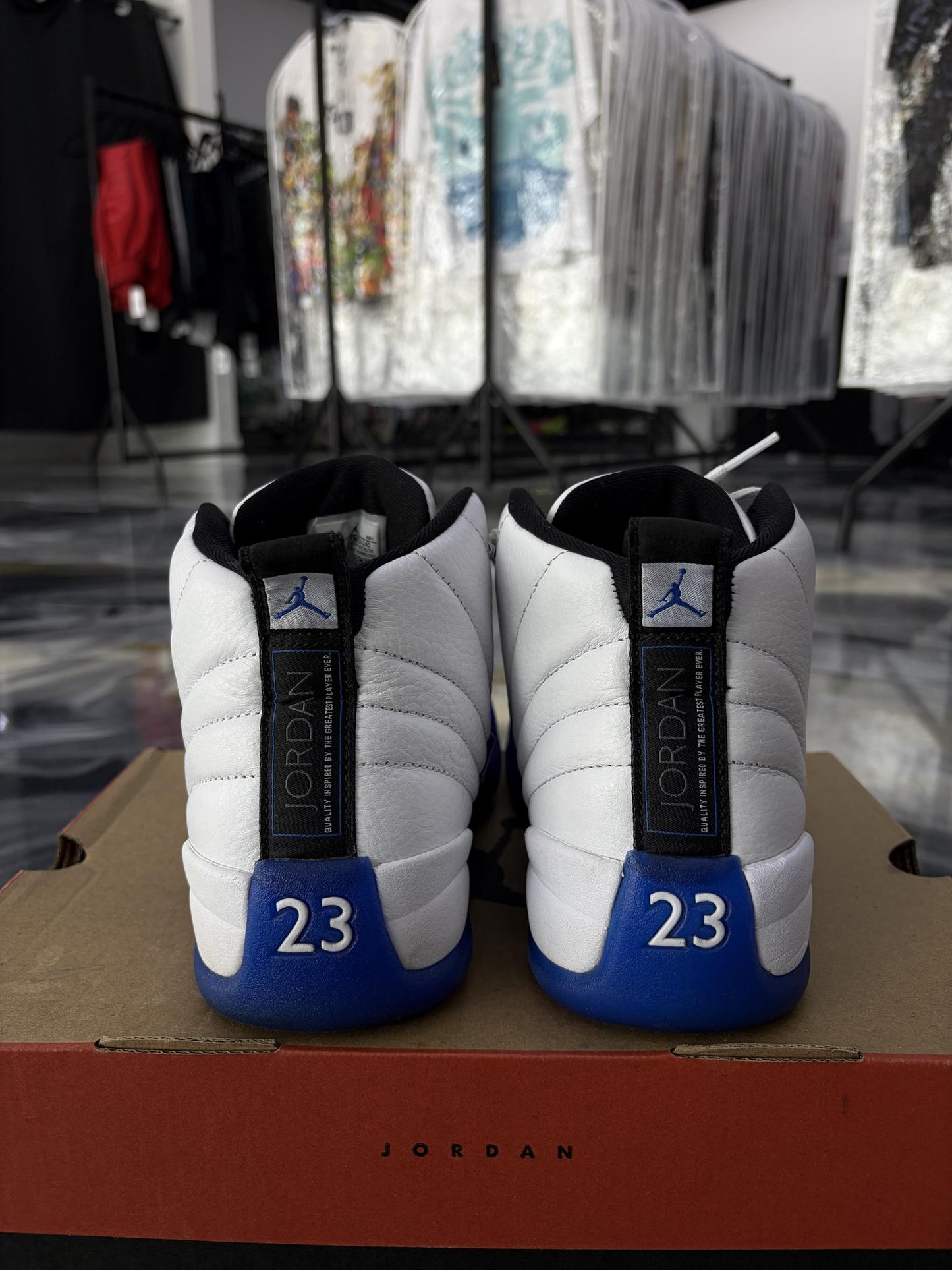 Jordan 12 "Blueberry" Used Size 8