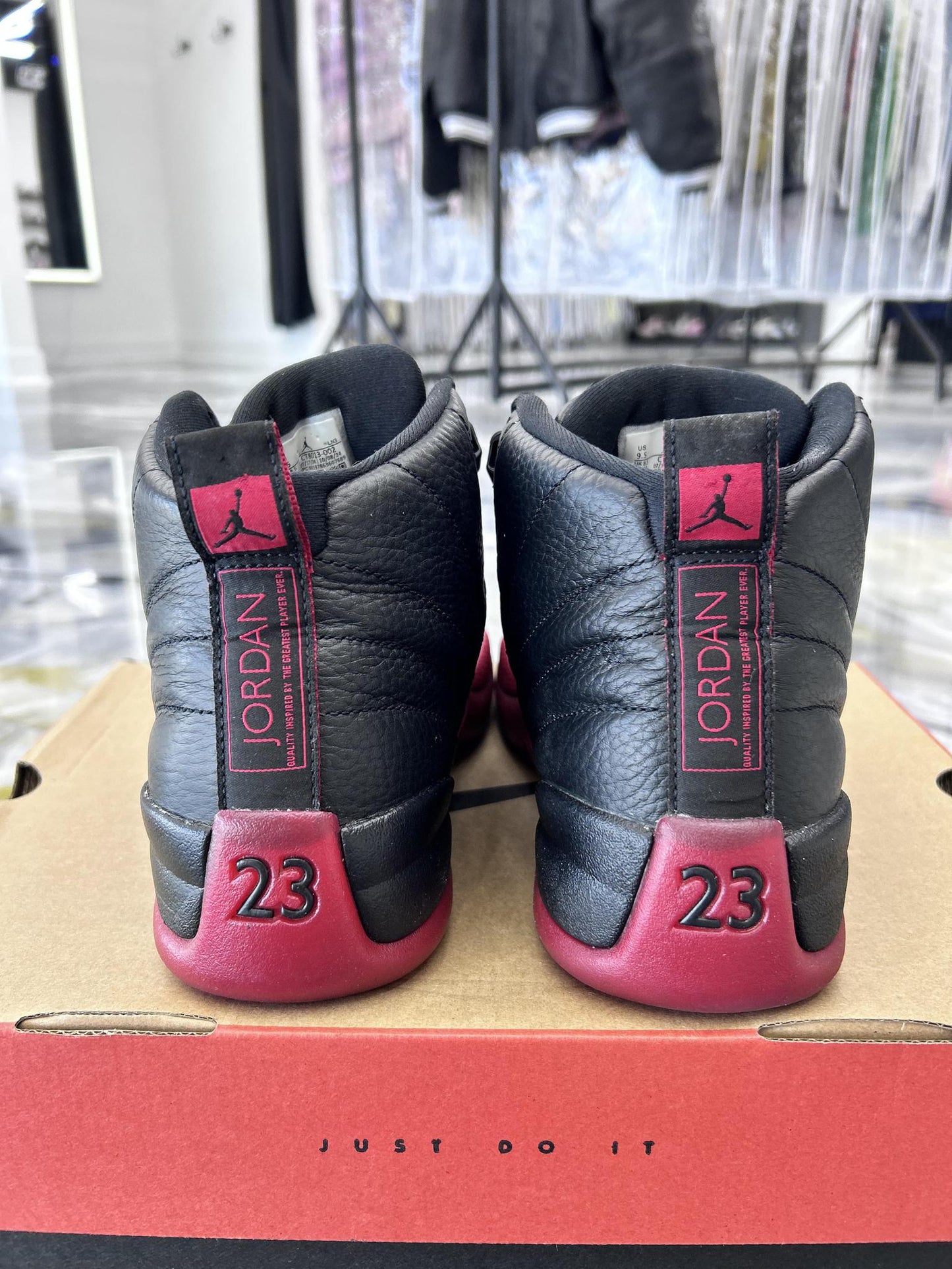 Jordan 12 "Flu Game" Used Size 9.5