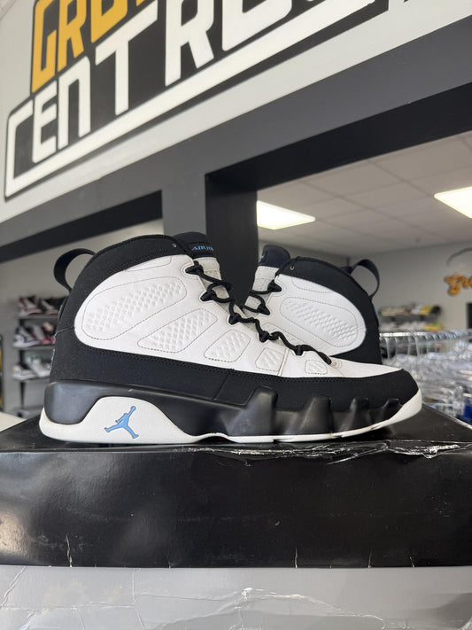 Jordan 9 "University Blue" Used Size 11.5