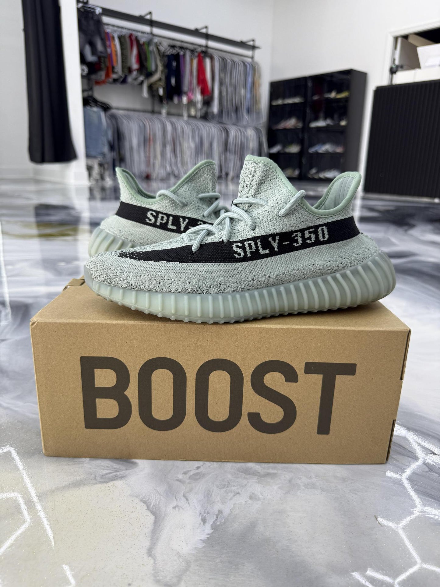 Adidas Yeezy 350 Boost "Salt" Used Size 8.5