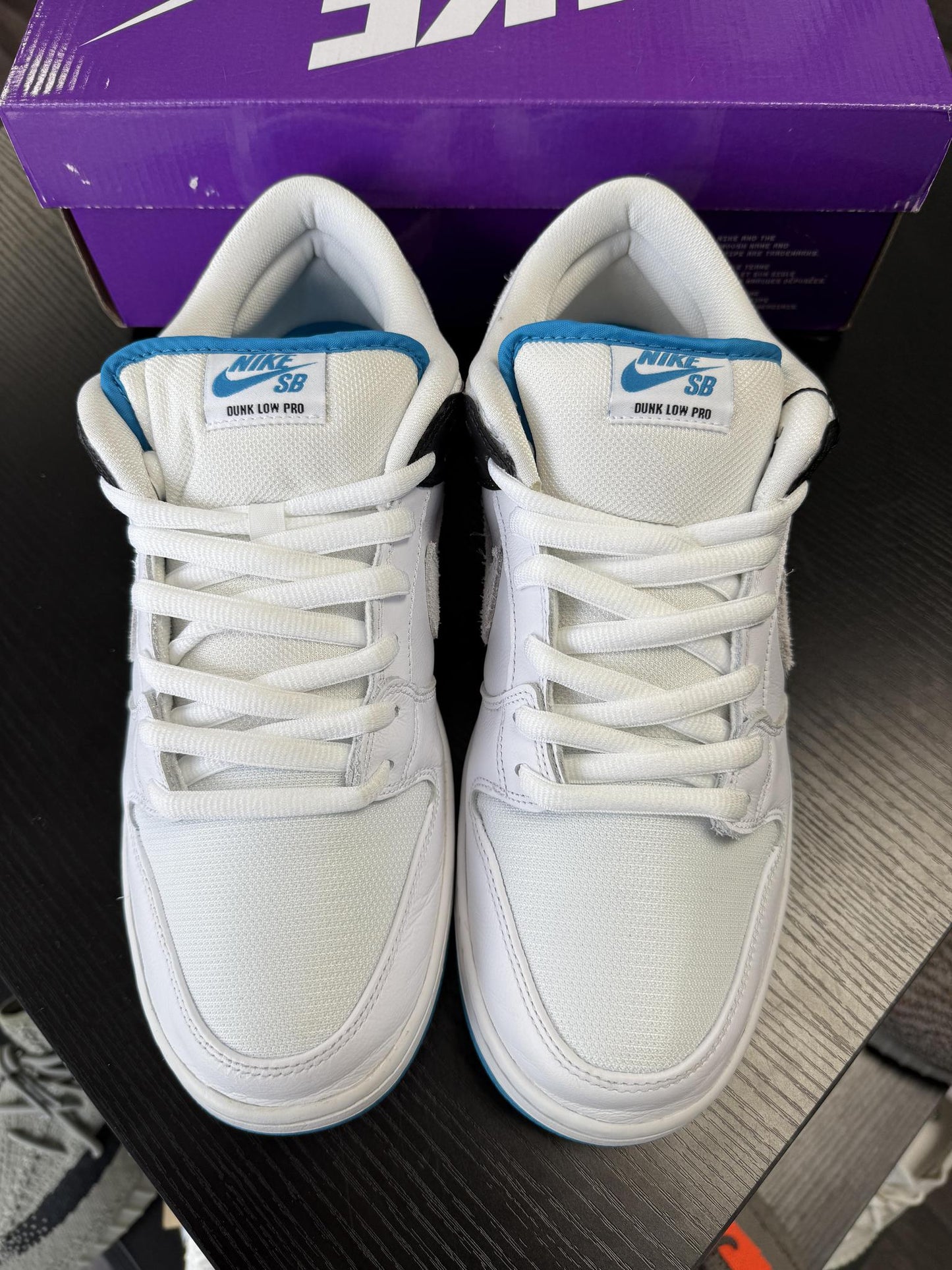 Nike SB Dunk Low "Laser Blue" Used Size 12