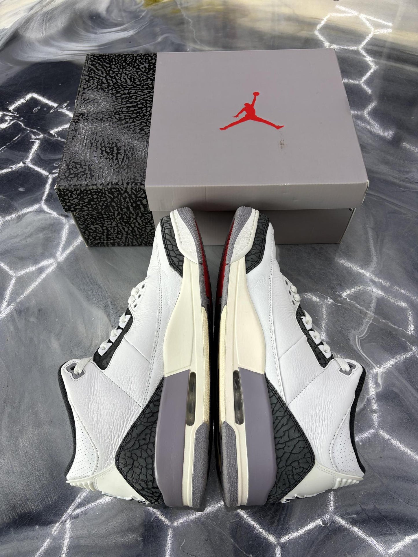 Jordan 3 "Cement Grey" Used Size 12