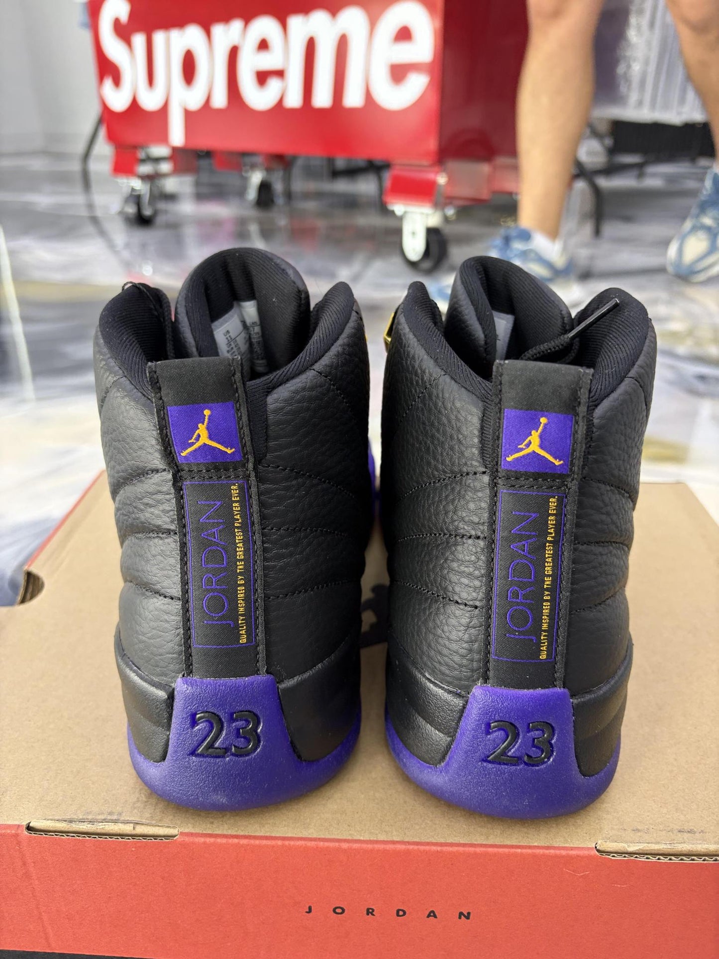 Jordan 12 "Field Purple" Used Size 11