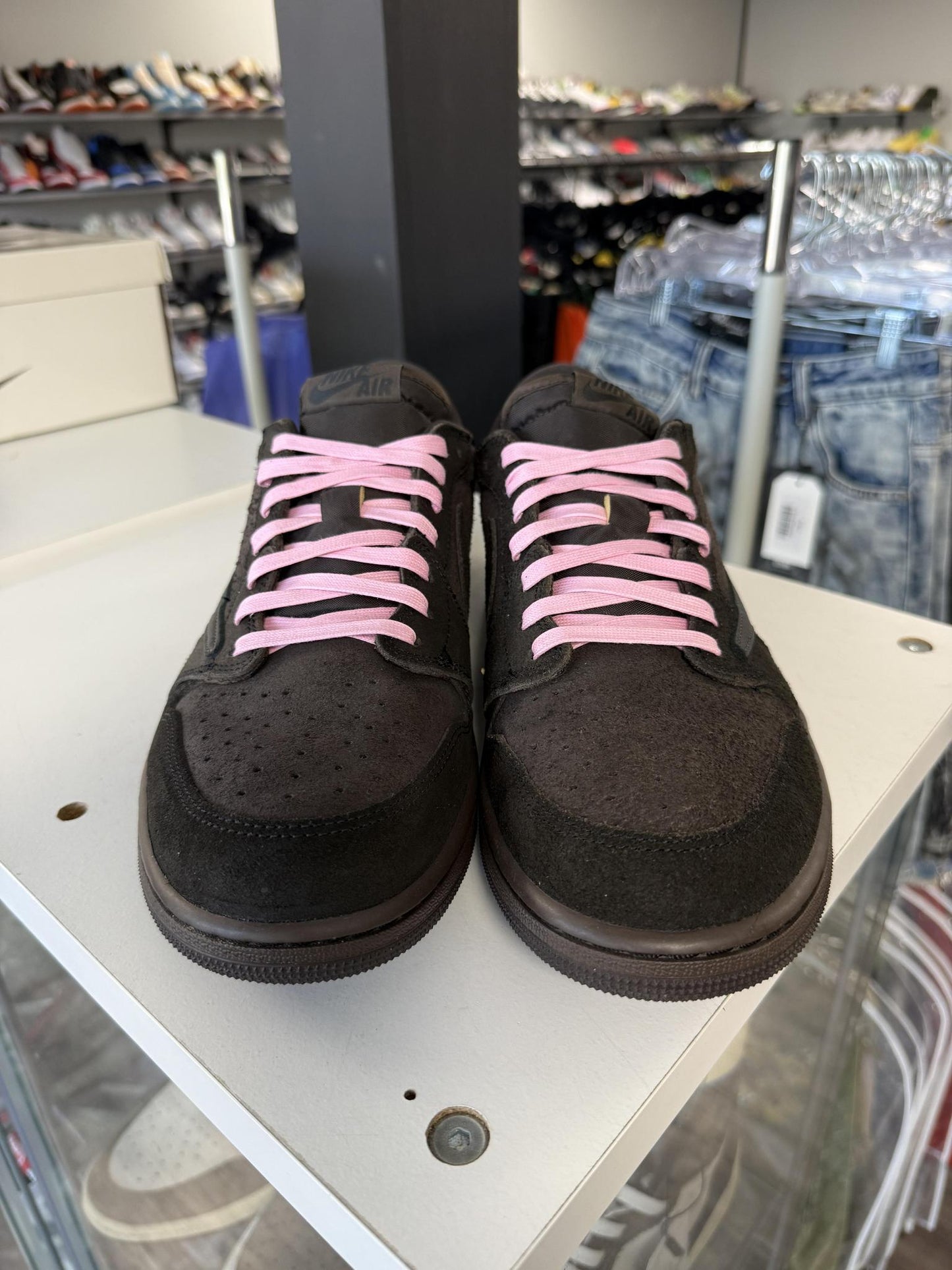 Jordan 1 Low Travis Scott "Velvet" Used Size 13