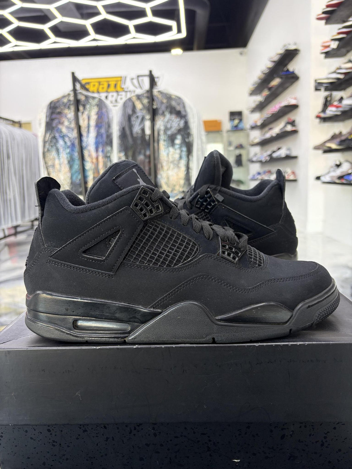 Jordan 4 "Black Cat 2020" Used Size 11