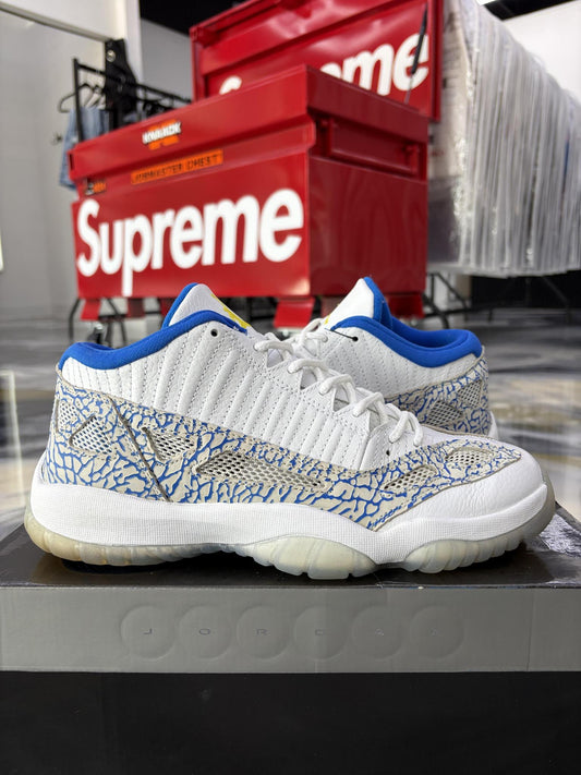 Jordan 11 Low IE "Argon Blue" Used Size 9