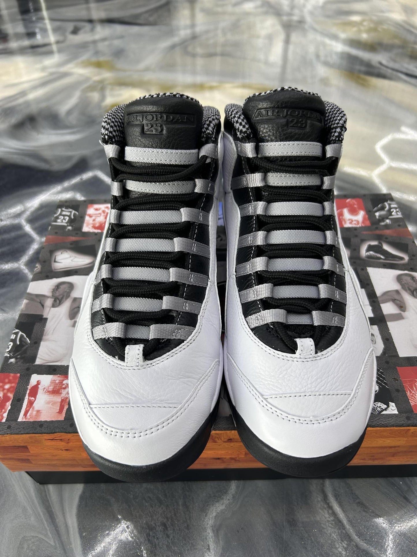 Jordan 10 "Steel" Used Size 9.5