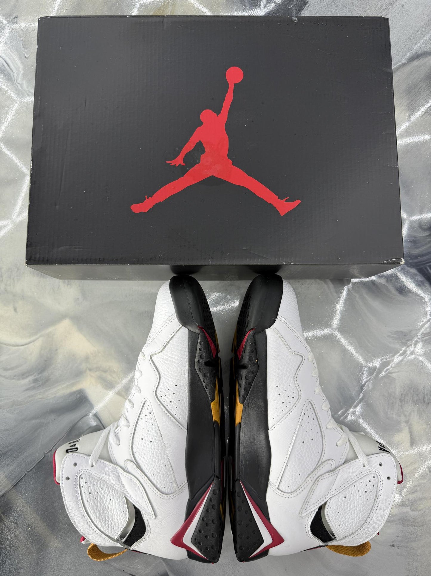 Jordan 7 "Cardinal" Used Size 9.5