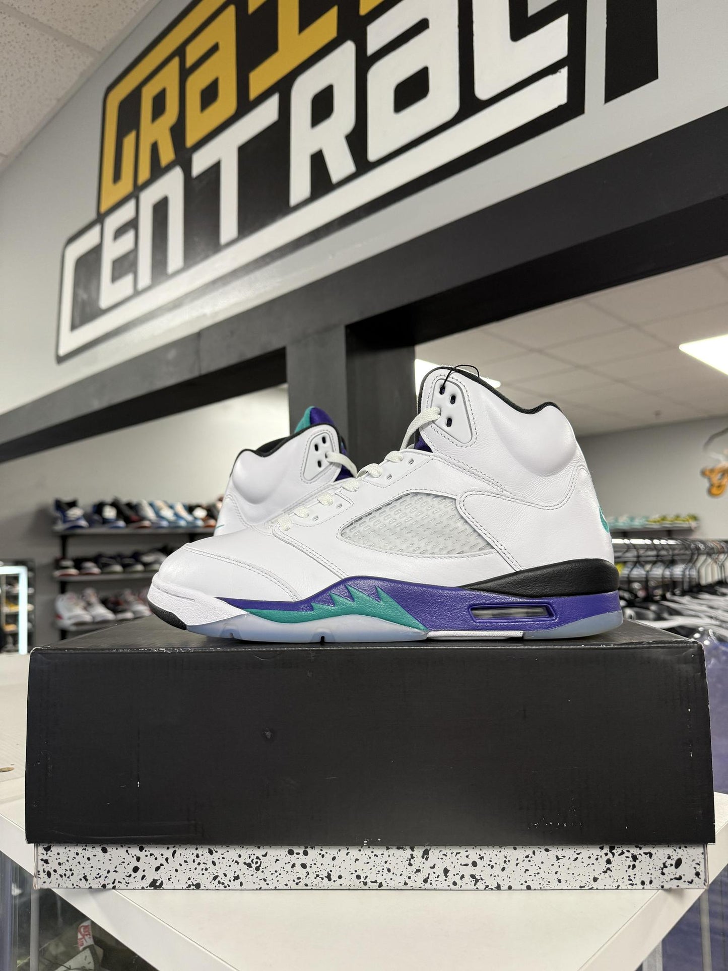 Jordan 5 "Grape" Used Size 10.5