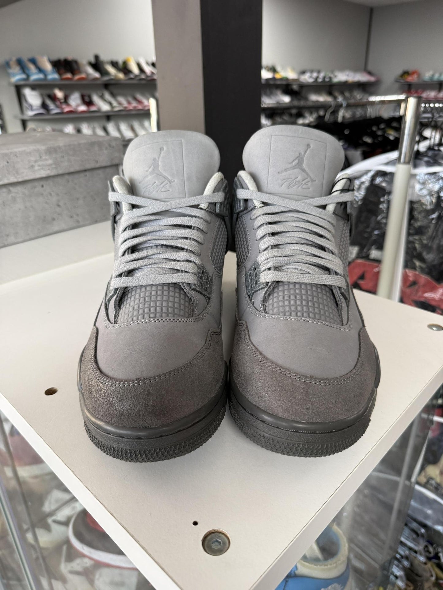 Jordan 4 "Wet Cement" Used Size 13