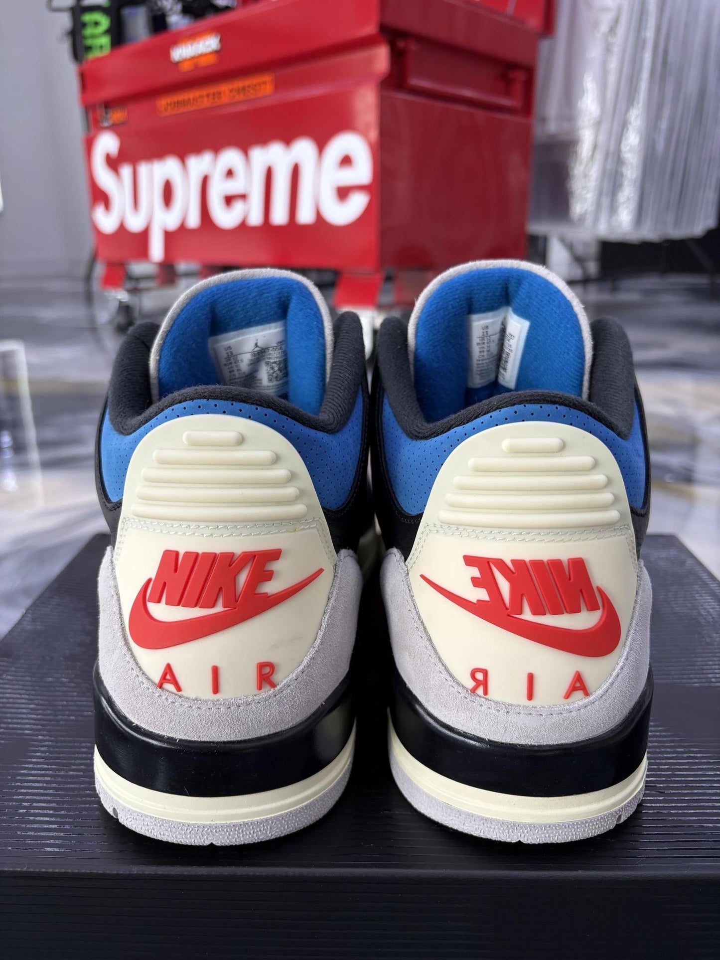 Jordan 3 "Rare Air" Used Size 13
