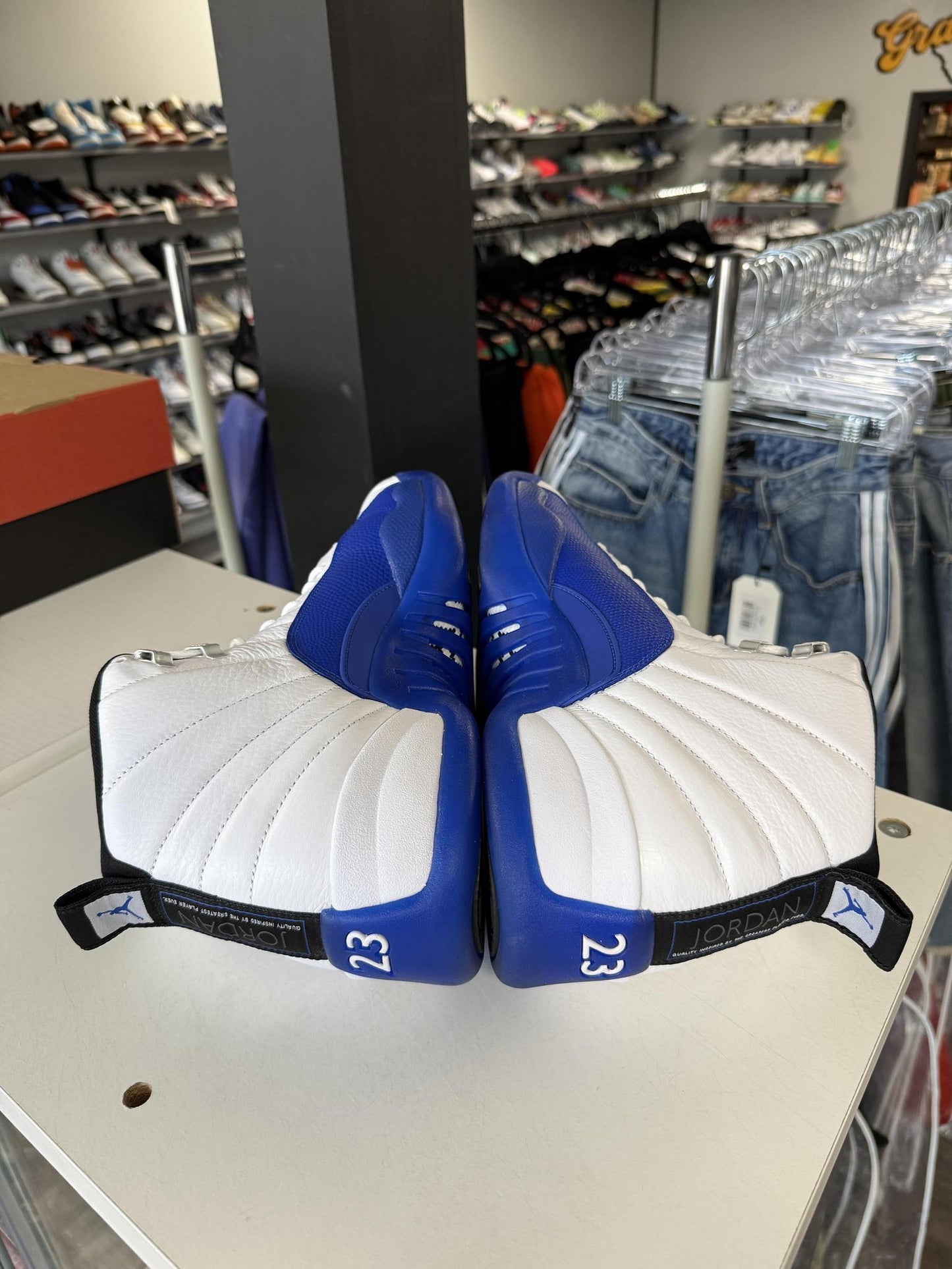 Jordan 12 "Blueberry" Used Size 14