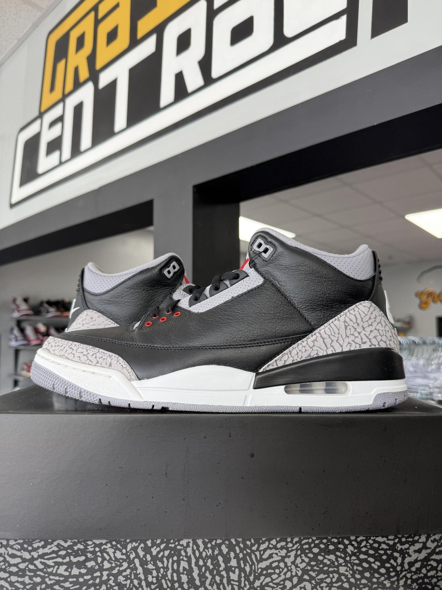 Jordan 3 "Black Cement" Used Size 13