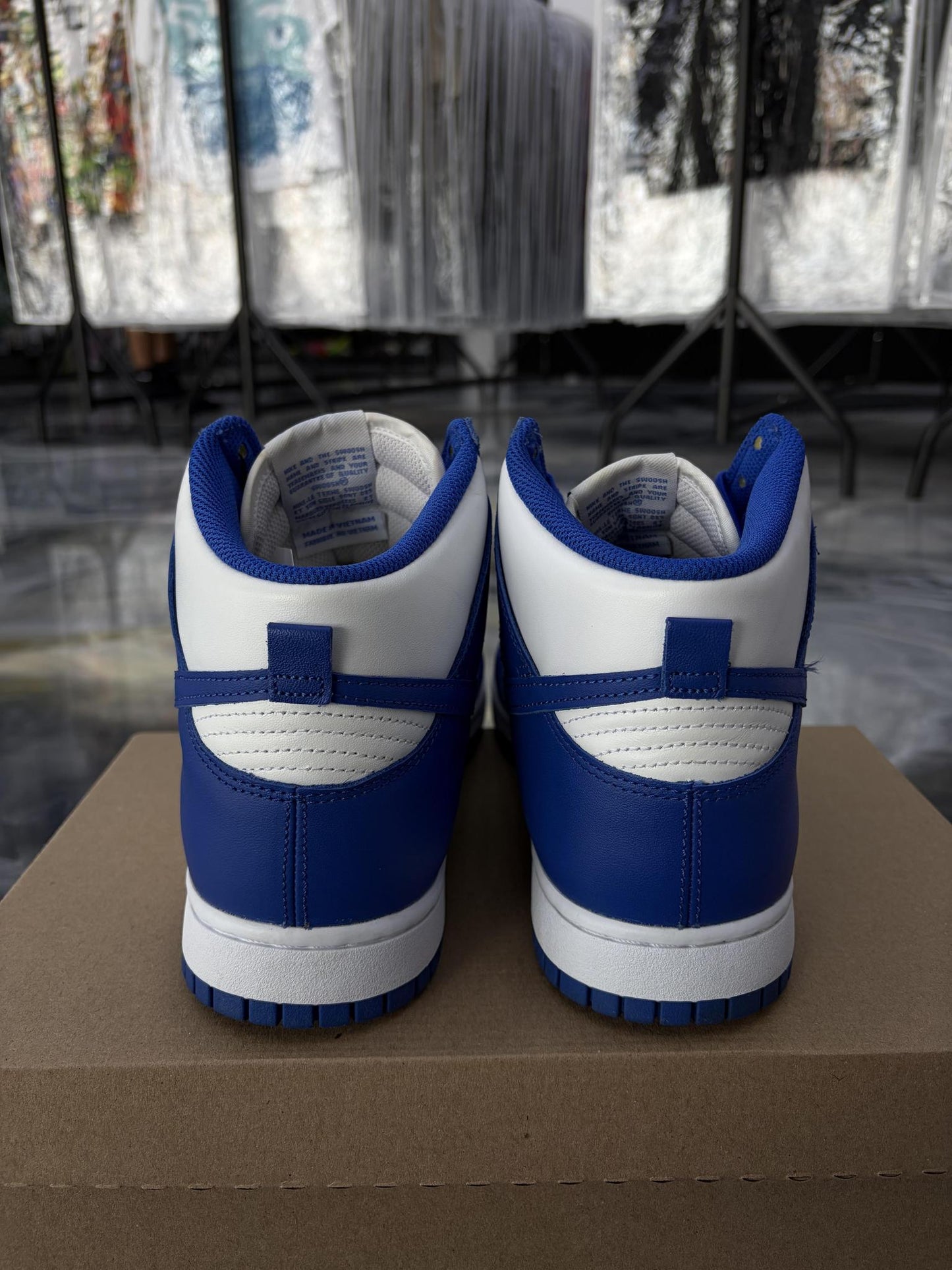 Nike Dunk High "Kentucky" Used Size 10.5
