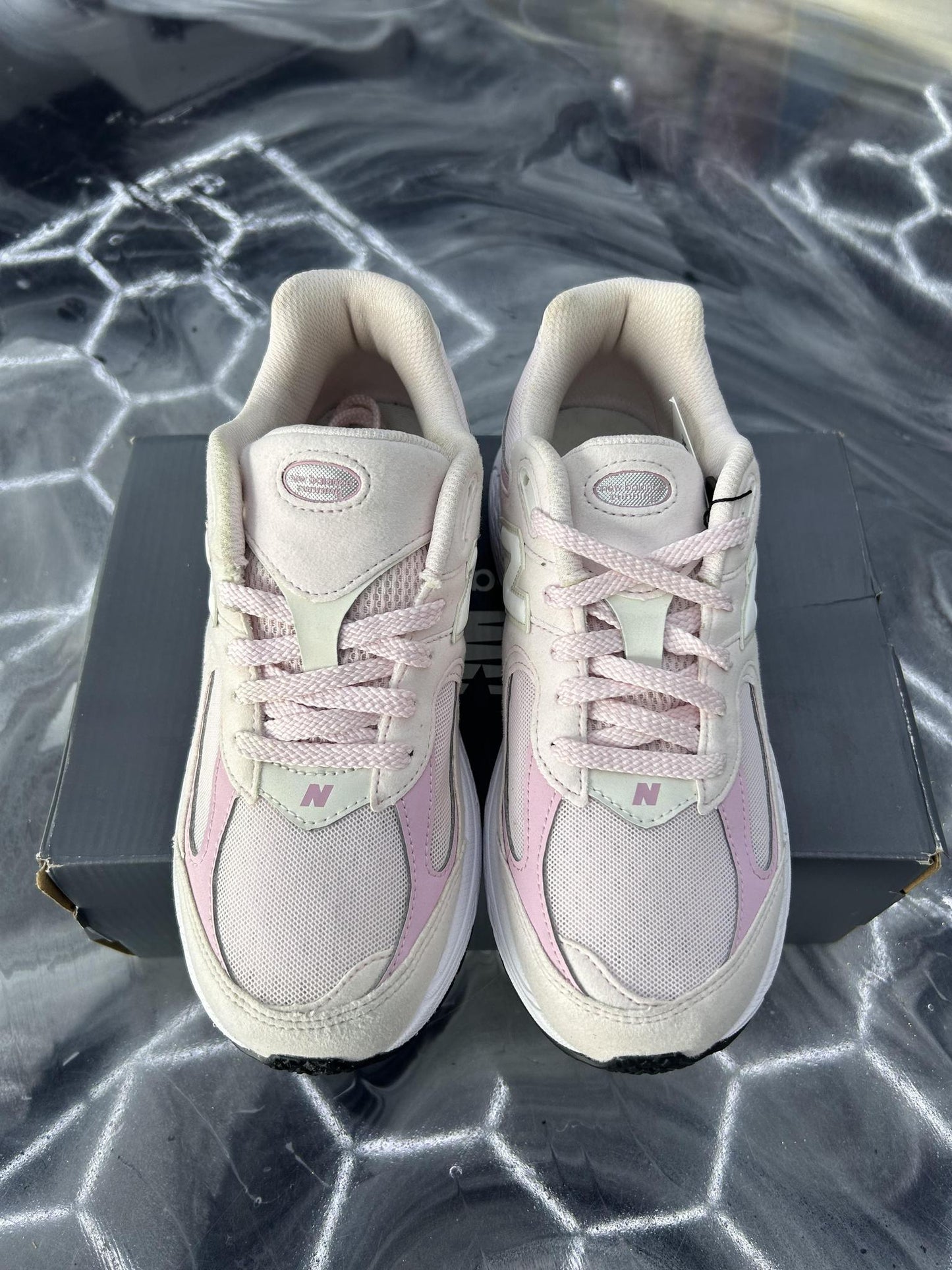 New Balance 2002R "Pink" Used Size 6Y/7.5W