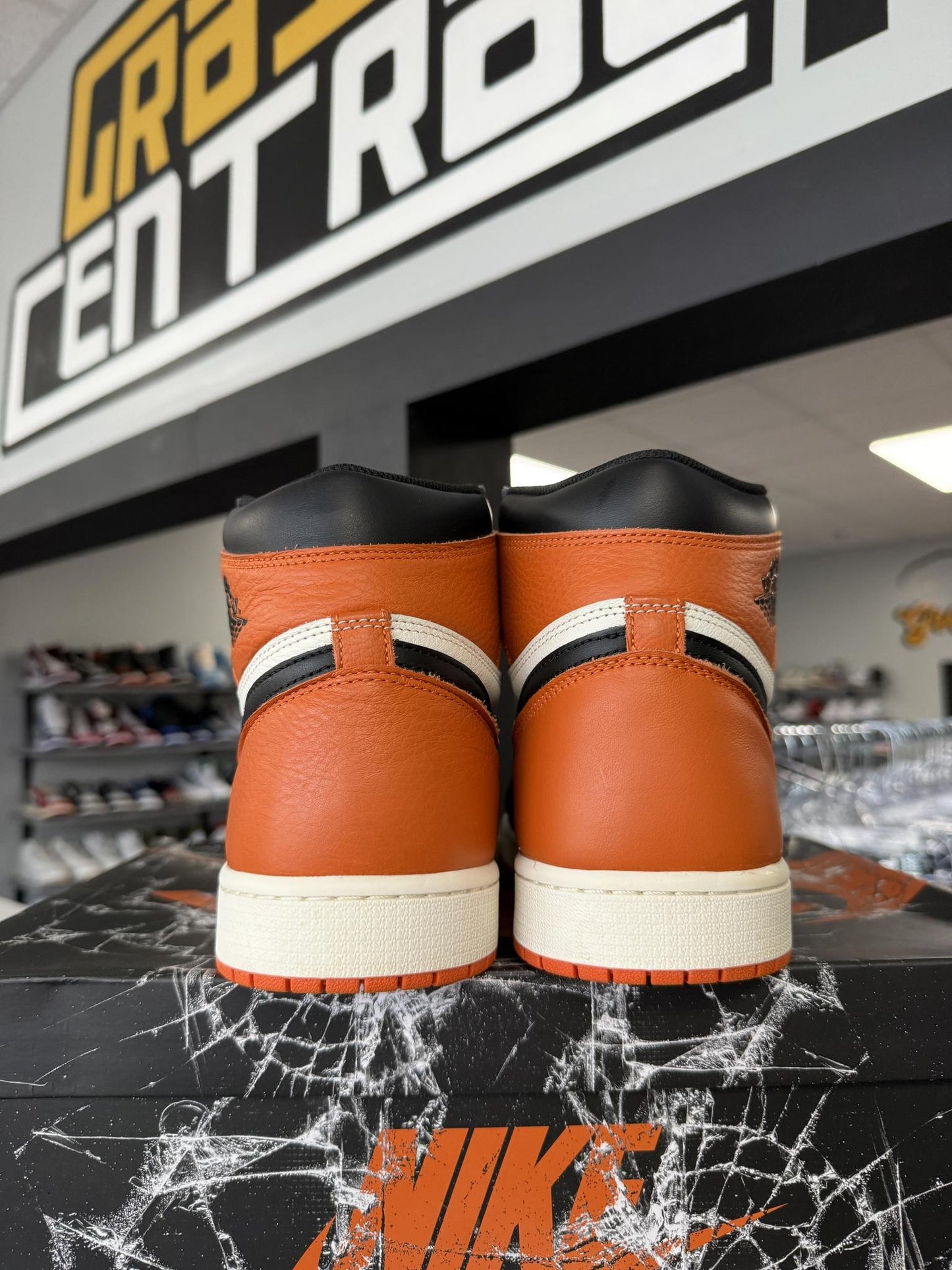Jordan 1 "Shattered Backboard" Used Size 14