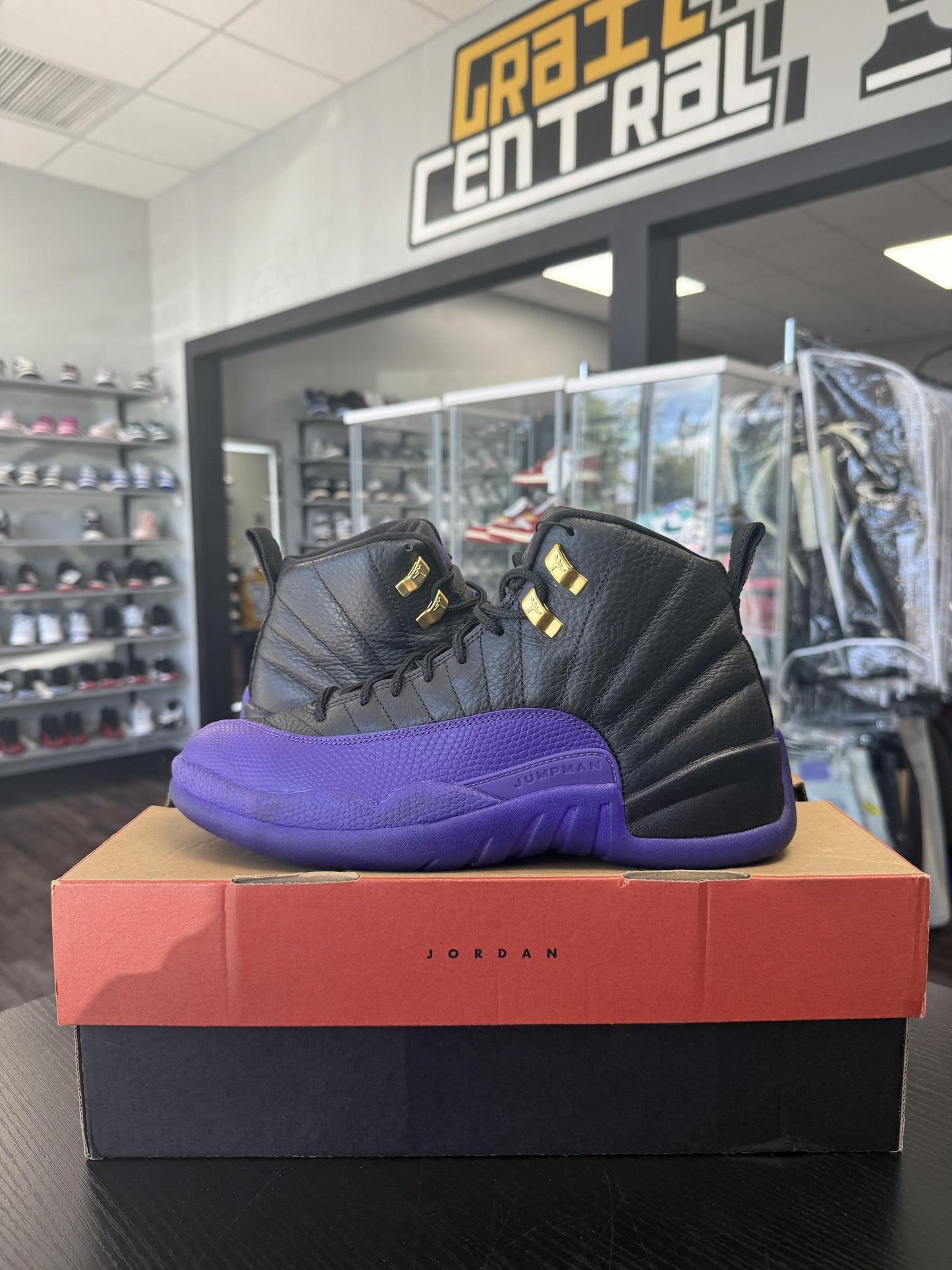 Jordan 12 "Field Purple" Used Size 8