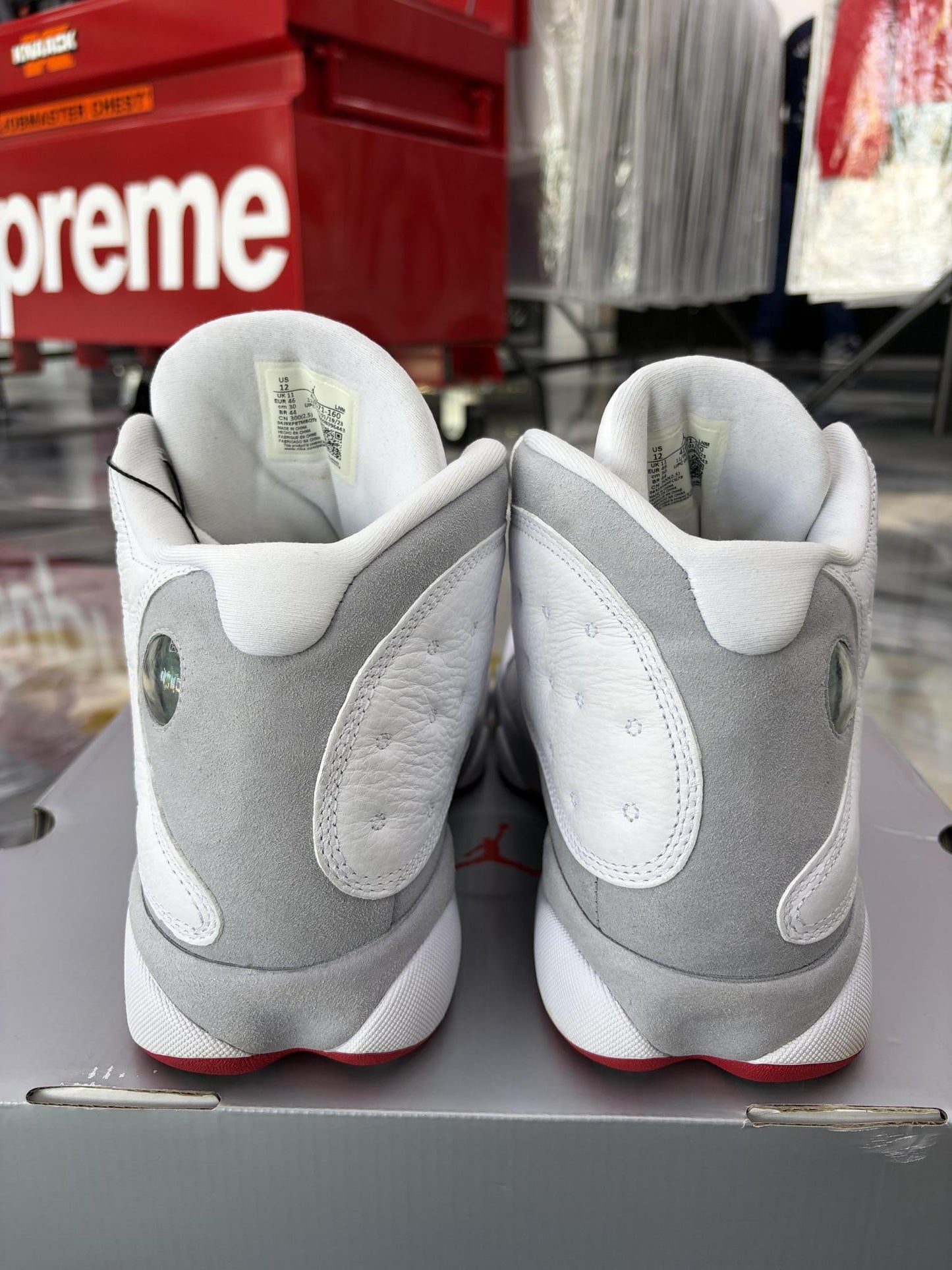 Jordan 13 "Wolf Grey" Used Size 12